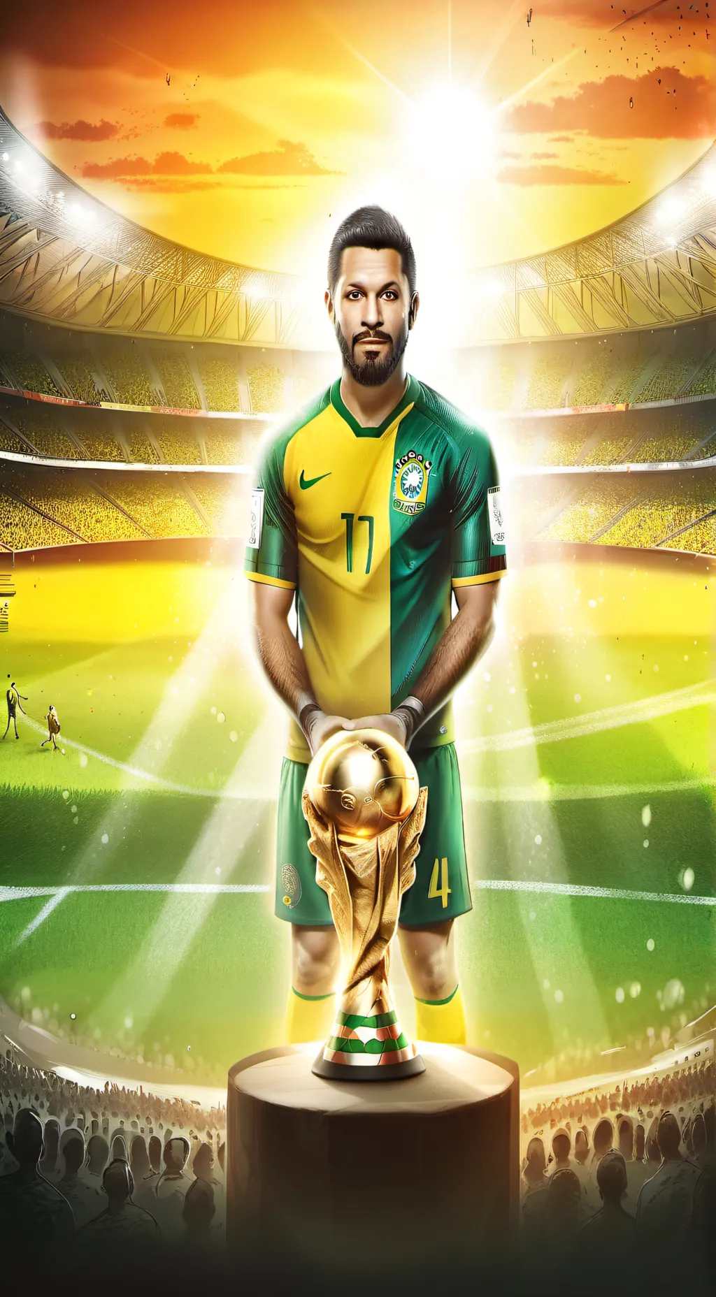 ai character: WC 2014 BRASIL background