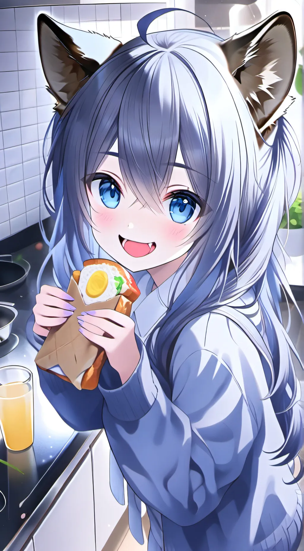 ai character: Hyena Spirit, Valentina background