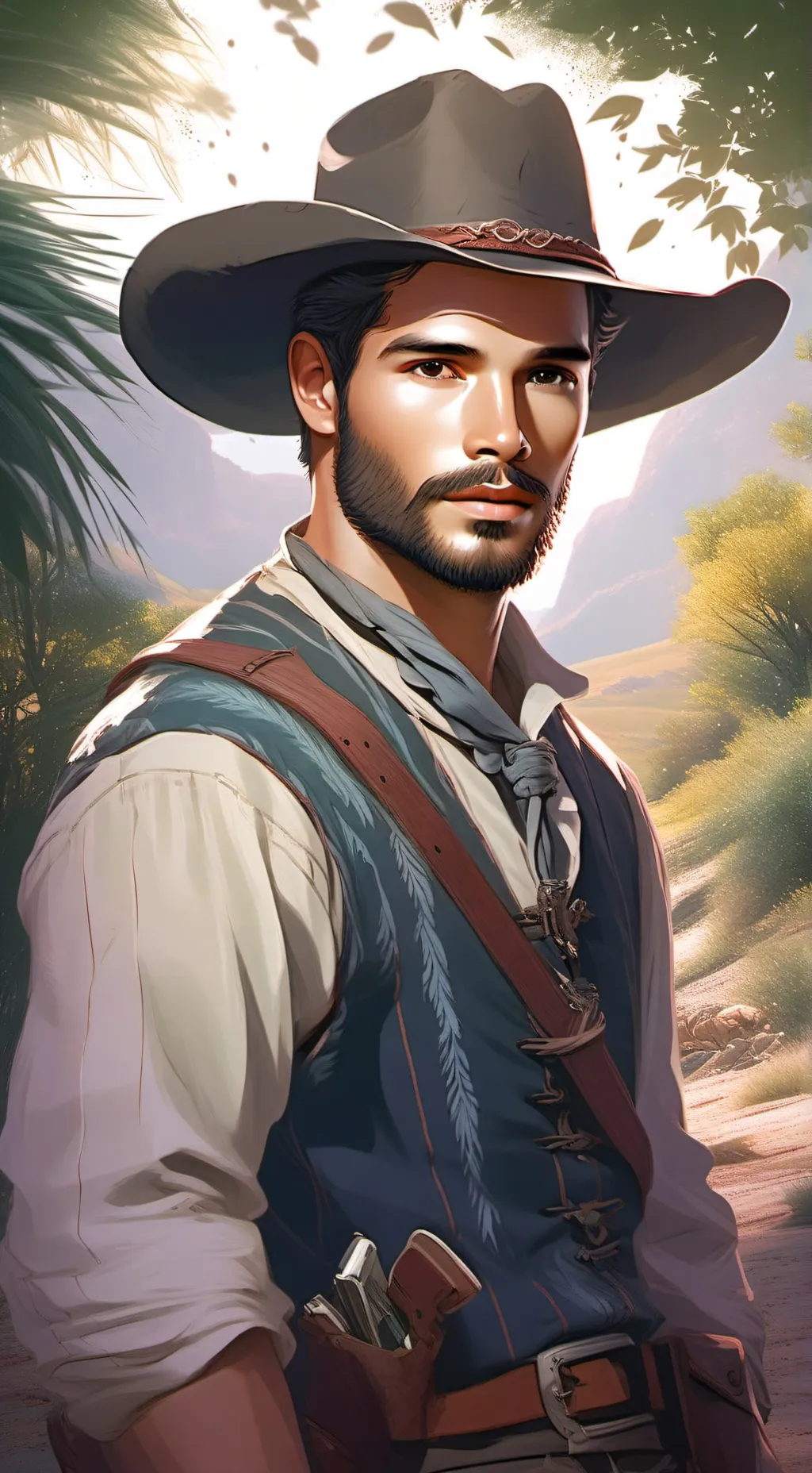 ai character: Jackson Reeves  background