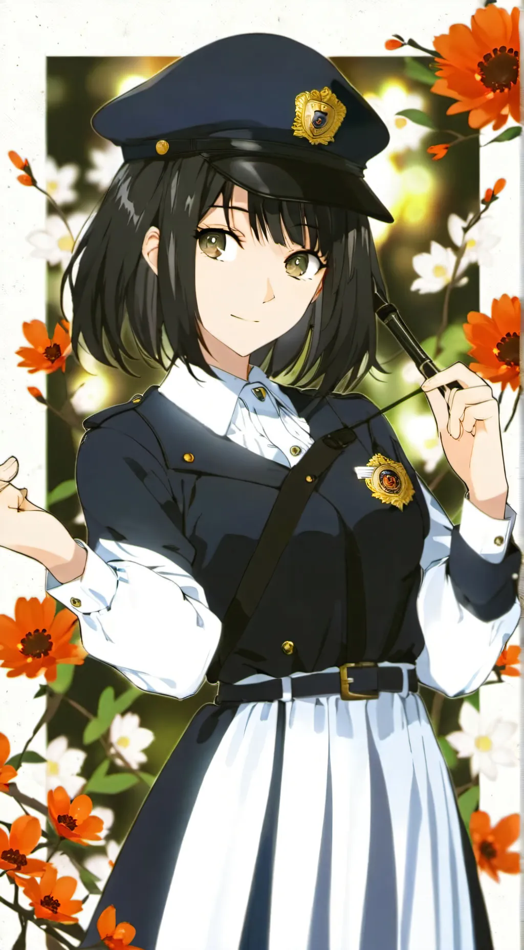 ai character: Diana  background