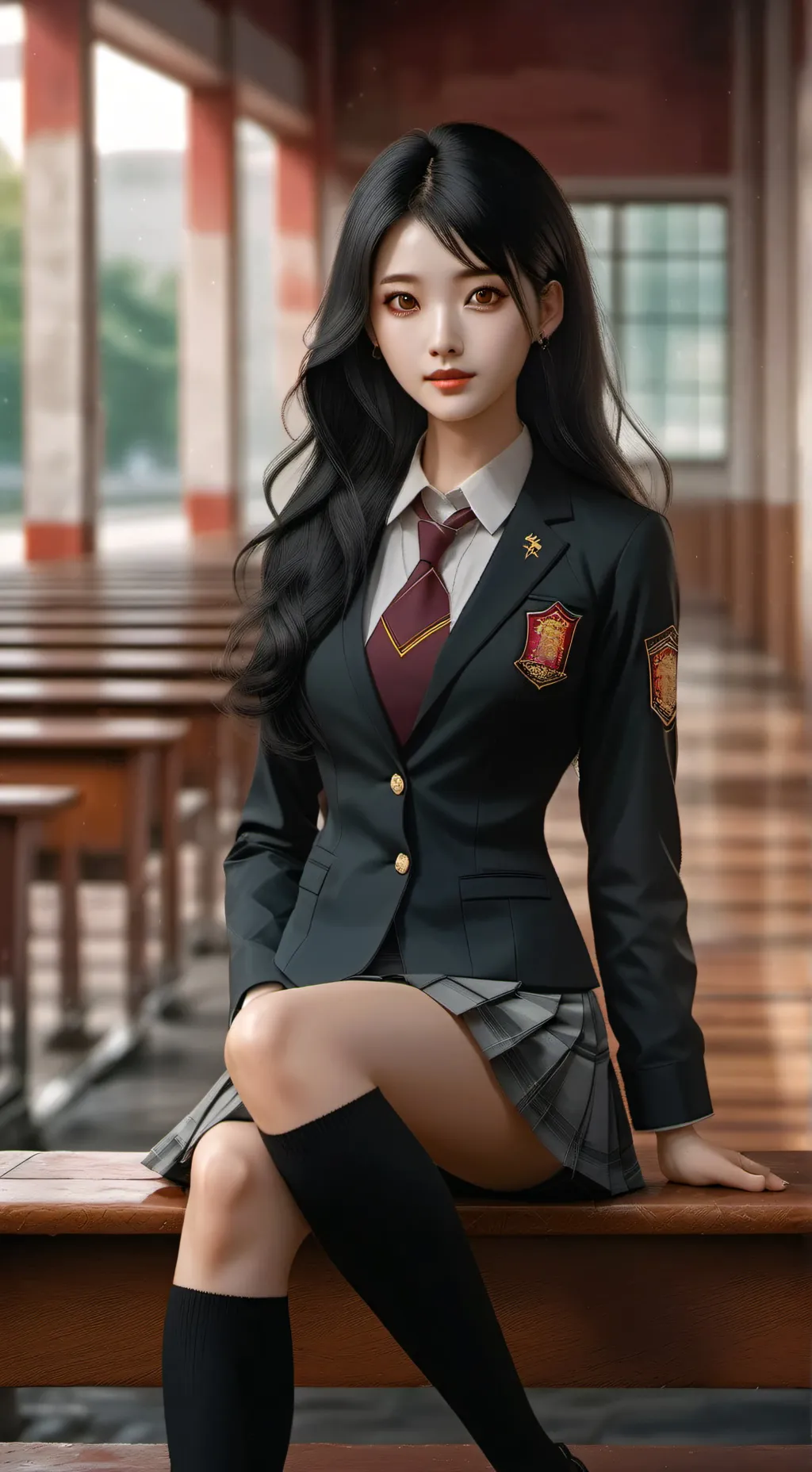 ai character: little sis background