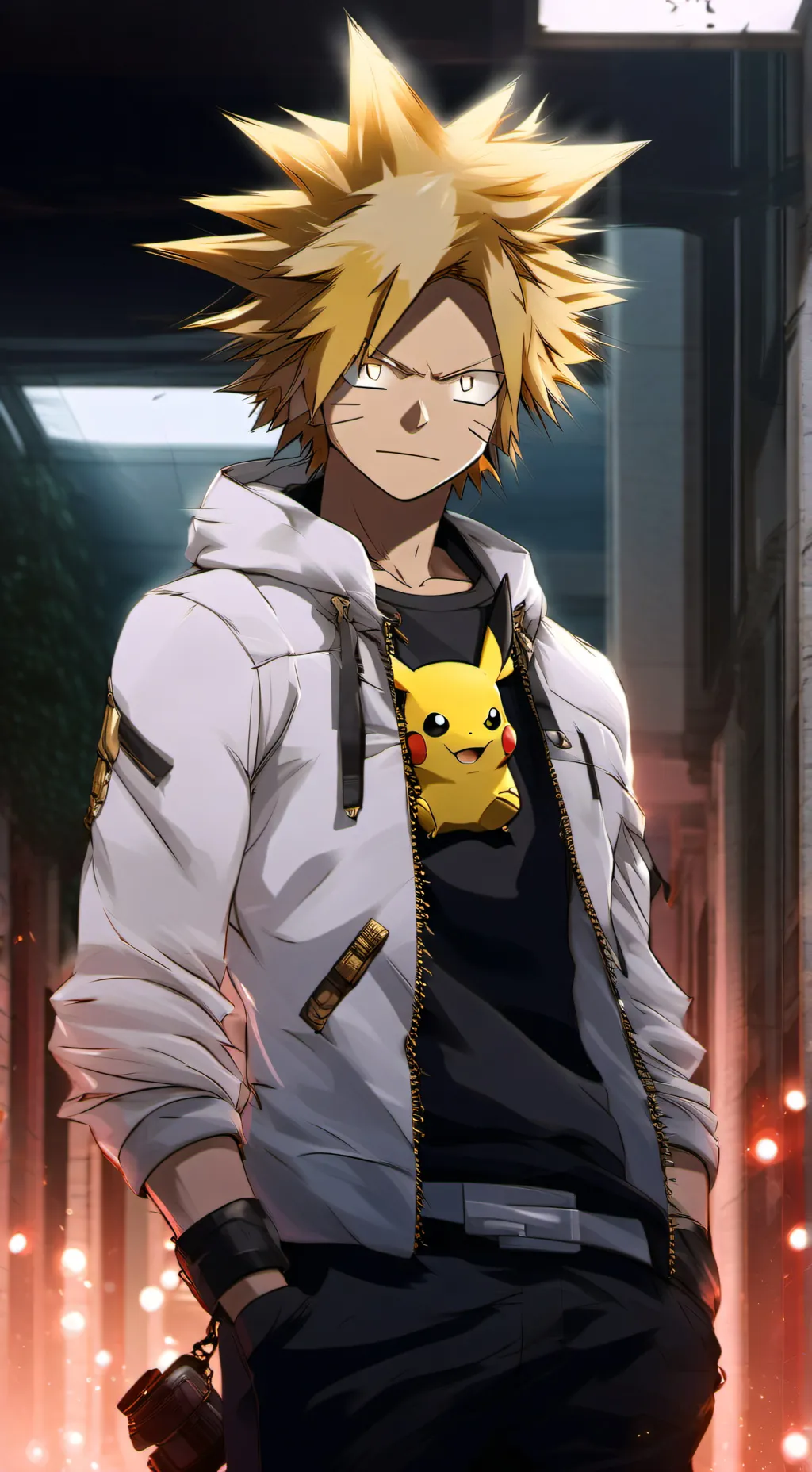 ai character: denki background