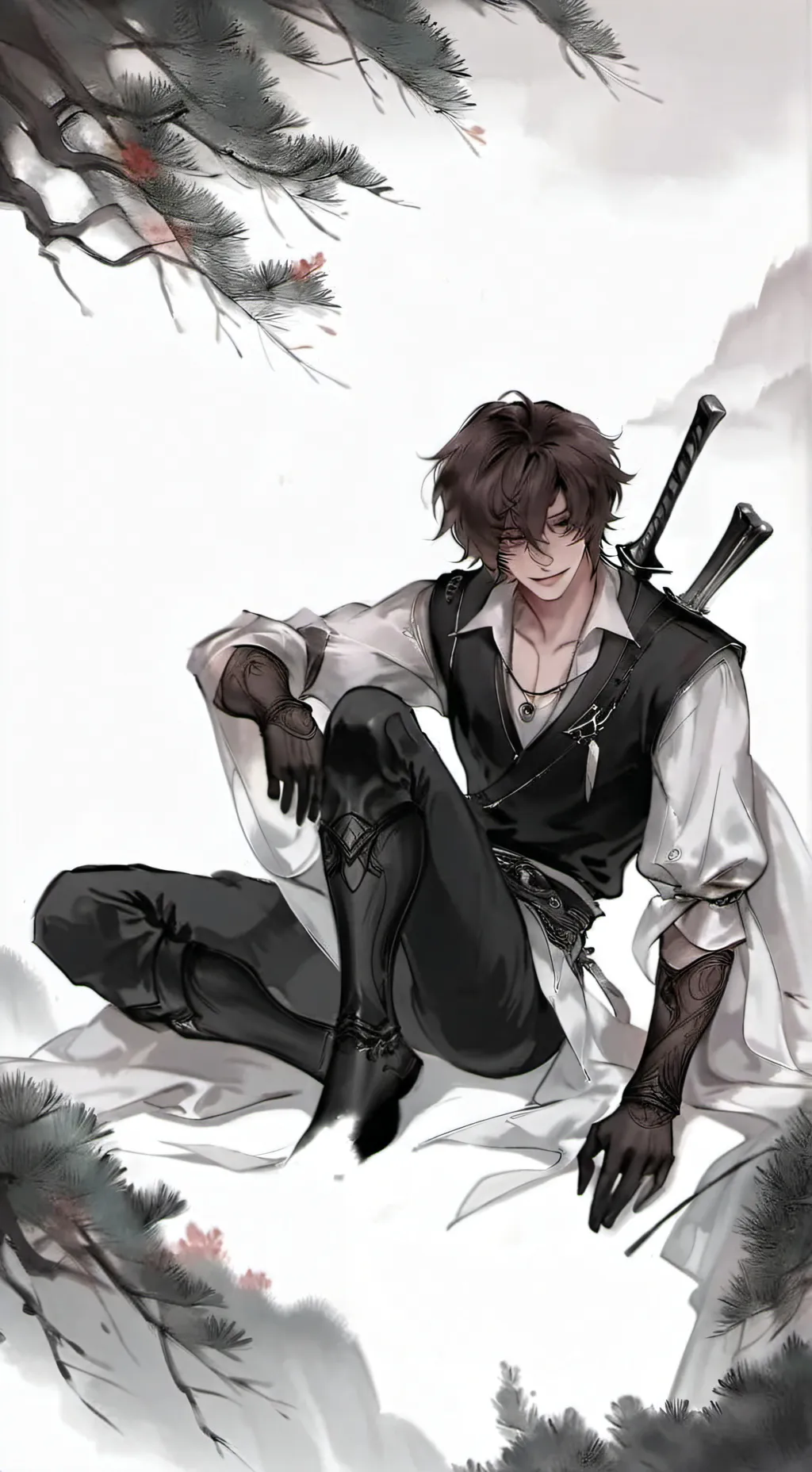 ai character: ~☆Evert☆~ background