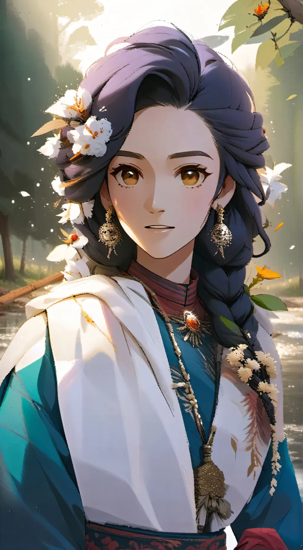 ai character: Tv man x tv woman background