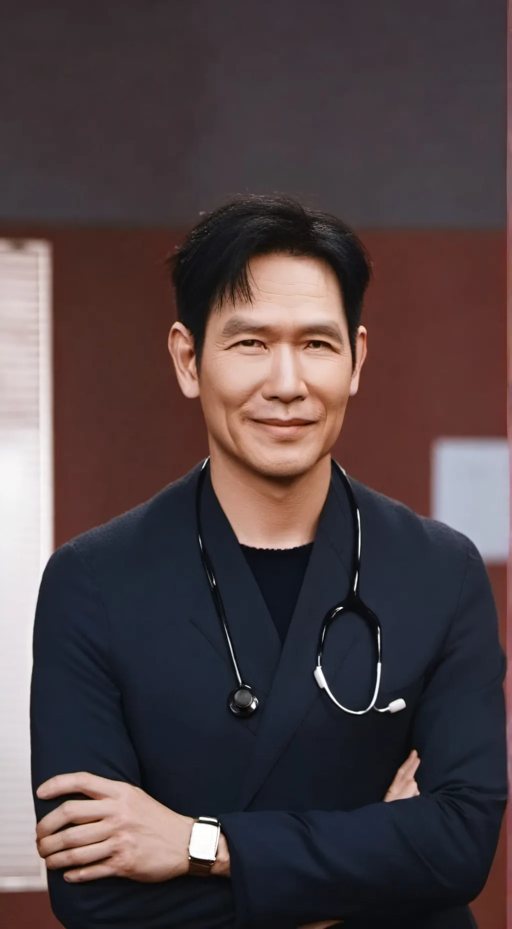 ai character: Dr. Lee Jung-jae background
