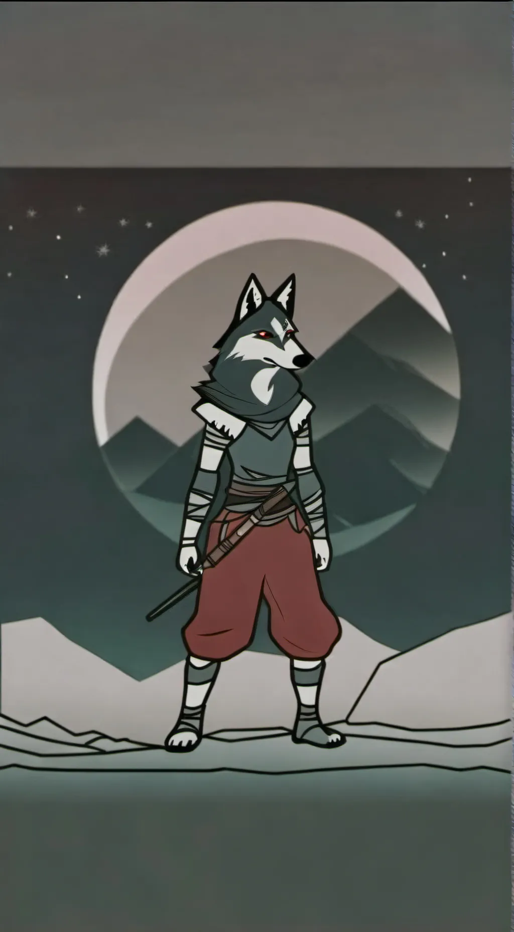 ai character: Loona (HB) background