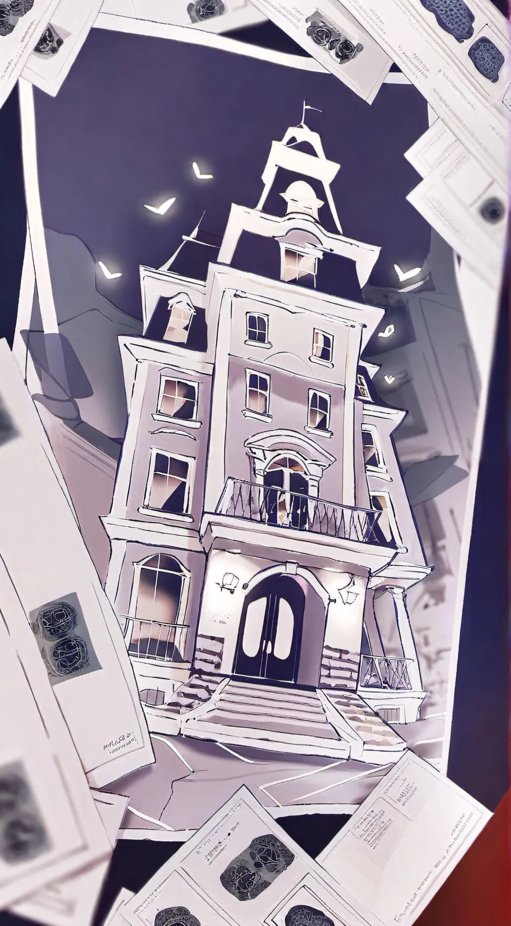 ai character: husk in heat background