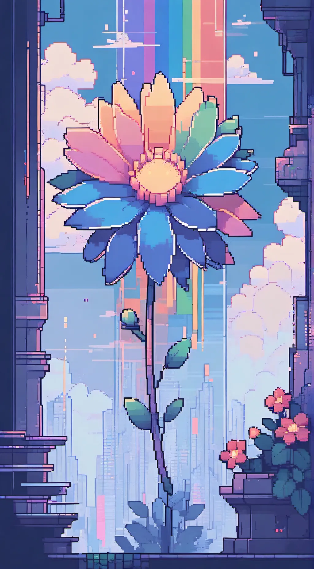 ai character: ~ Dandys world!  background