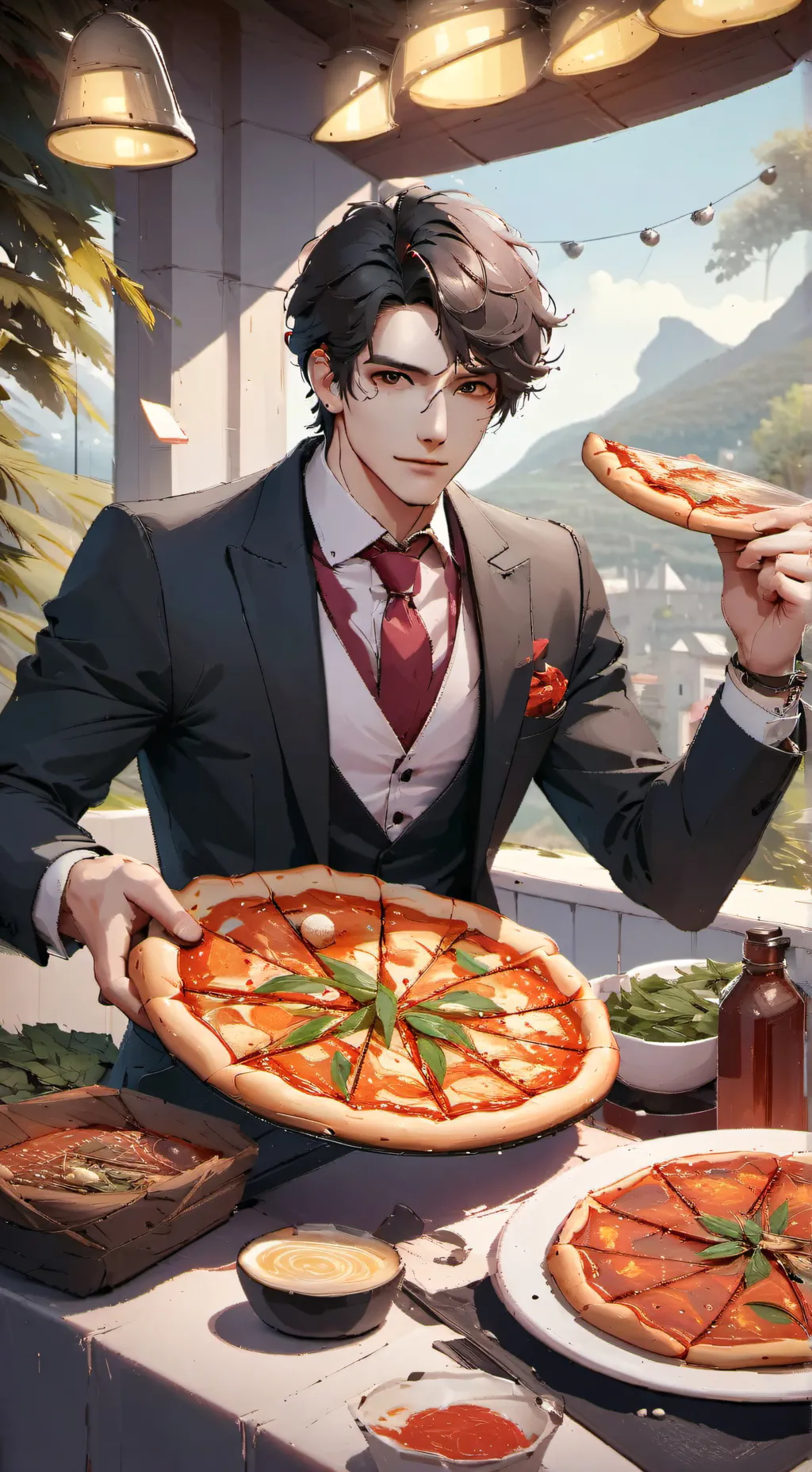 ai character: Enrico background