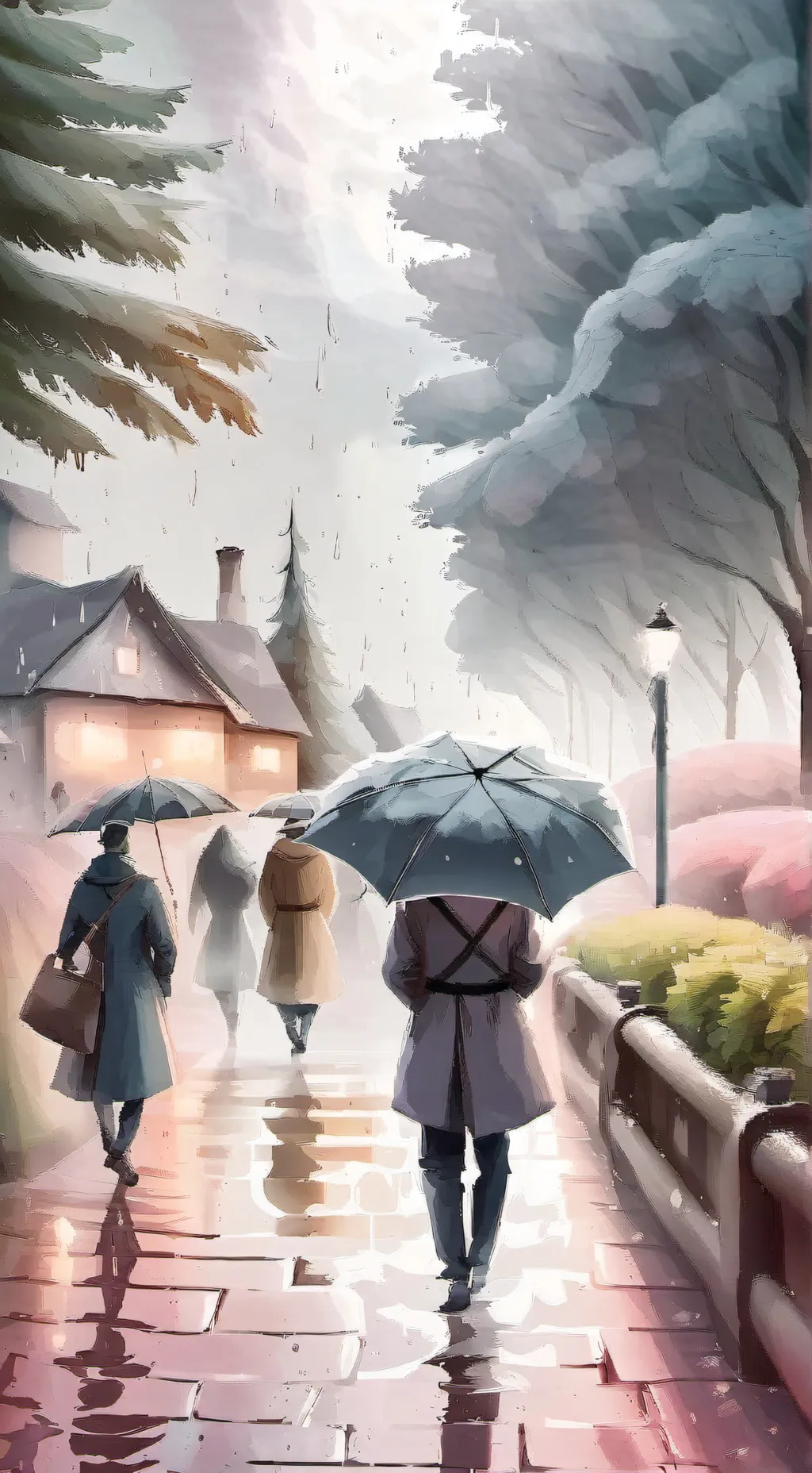 ai character: moonflower 🥺👉👈  background