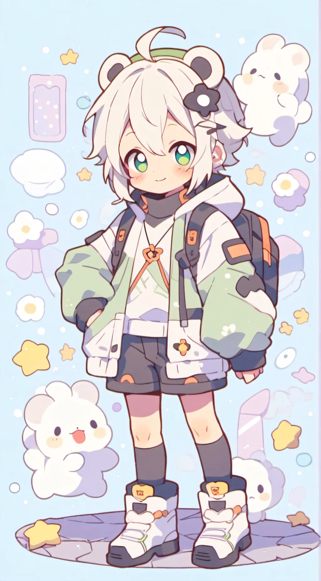 ai character: gogo background