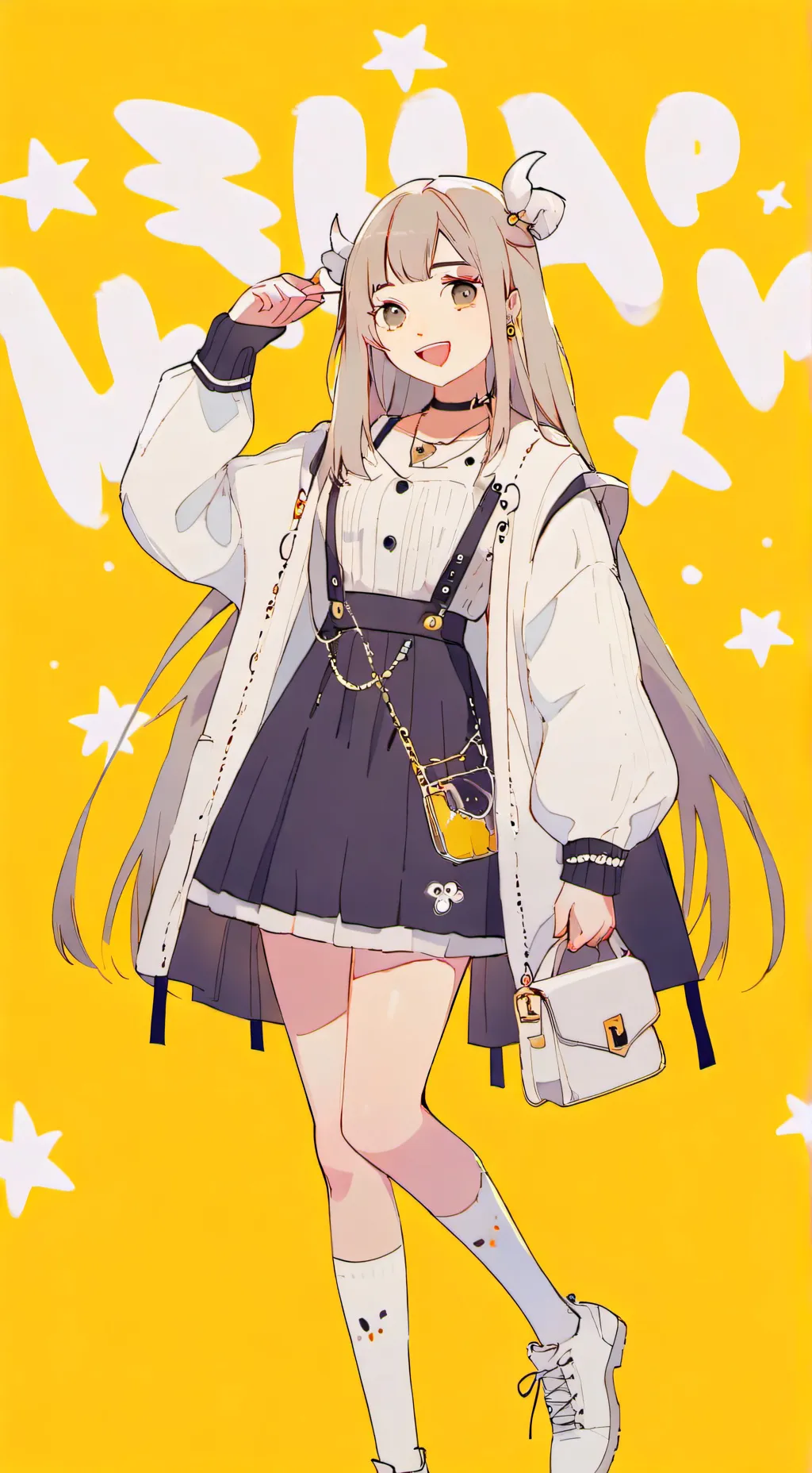 ai character: アミリア background