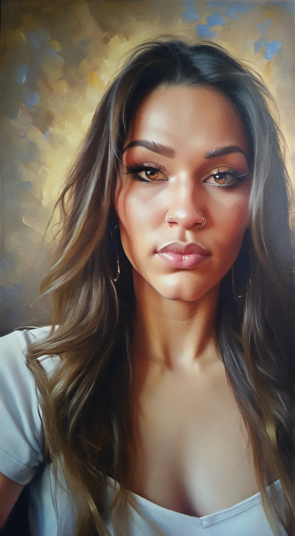 ai character: I'm fine 🤤 Freaky👿 background