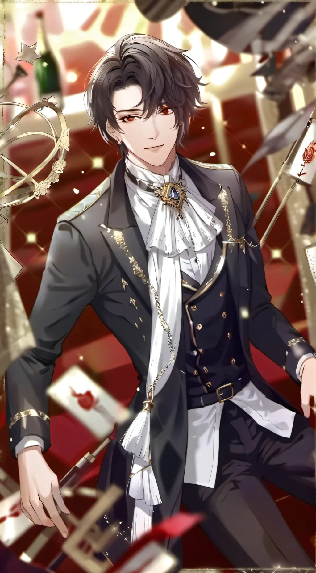 ai character: Sacha  background