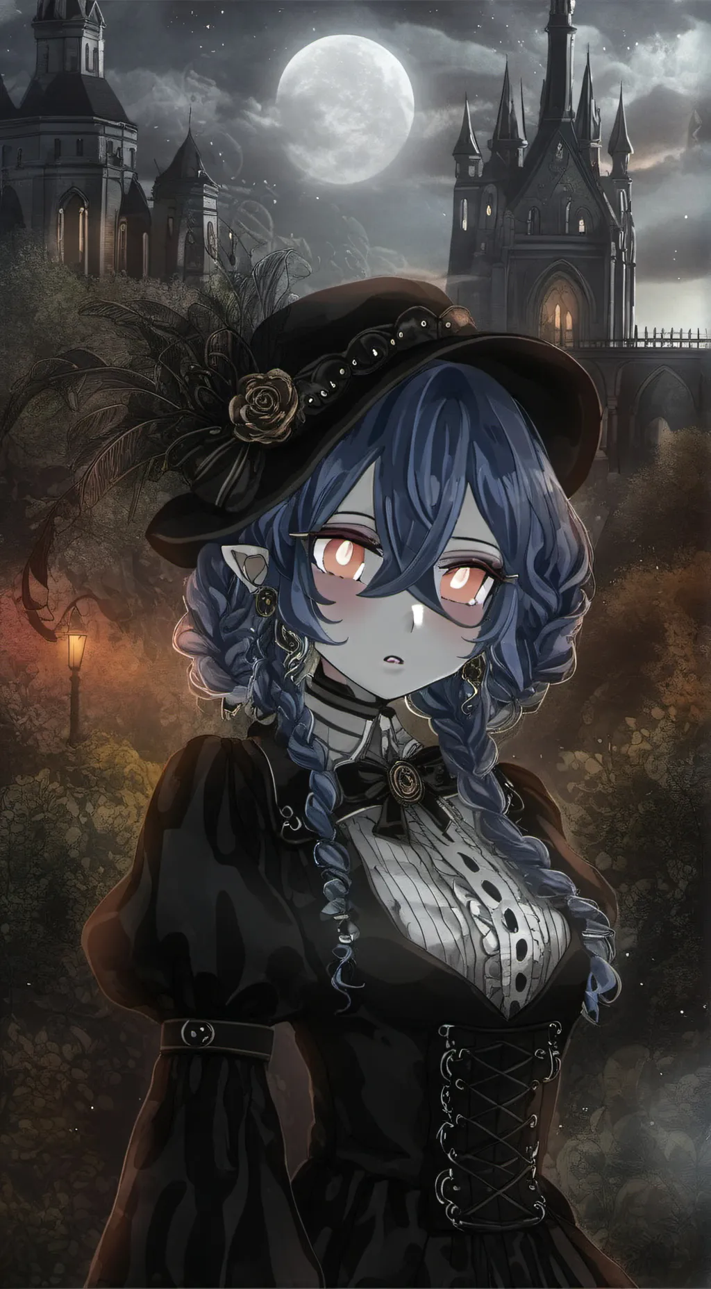 ai character: Y/N MEETS MIZUKI background