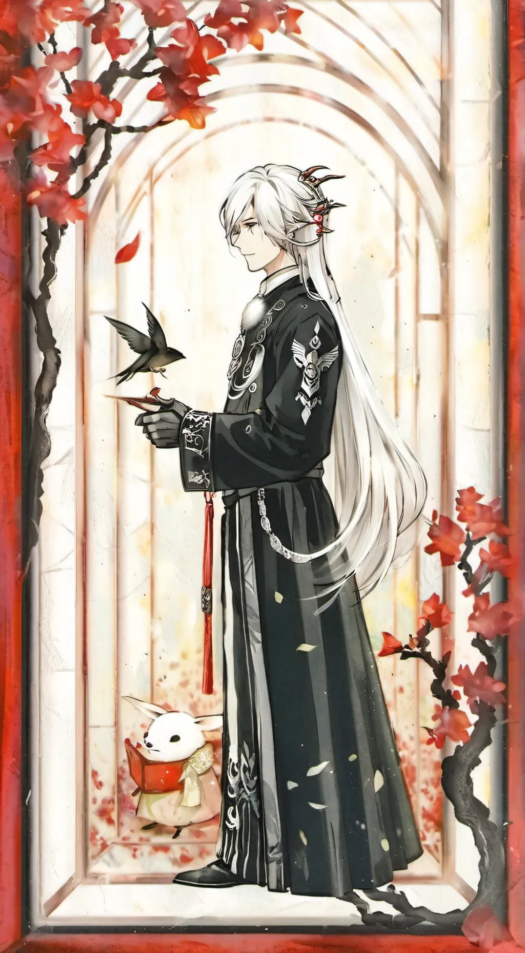 ai character: Kei Zetian  background