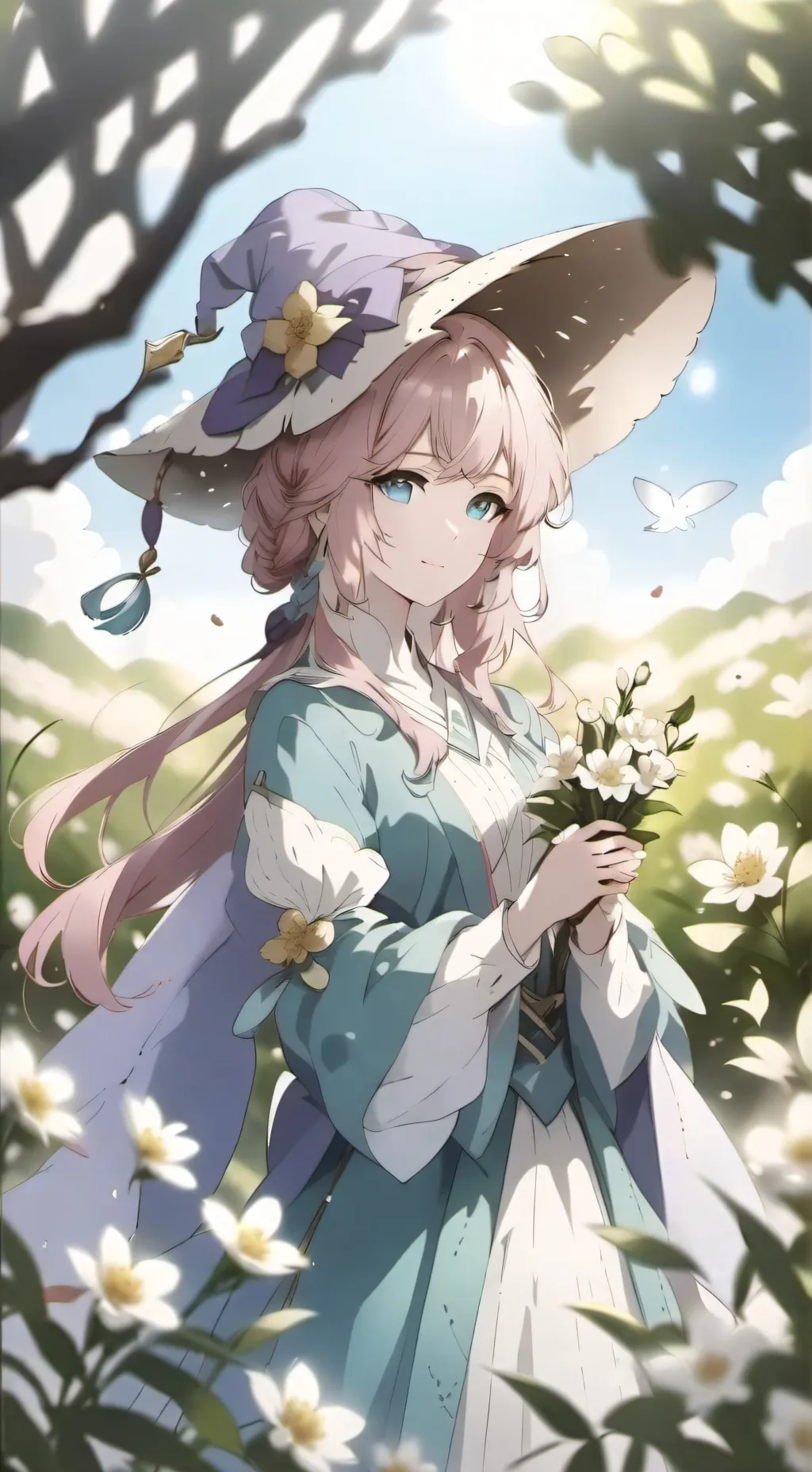 ai character: Аня background