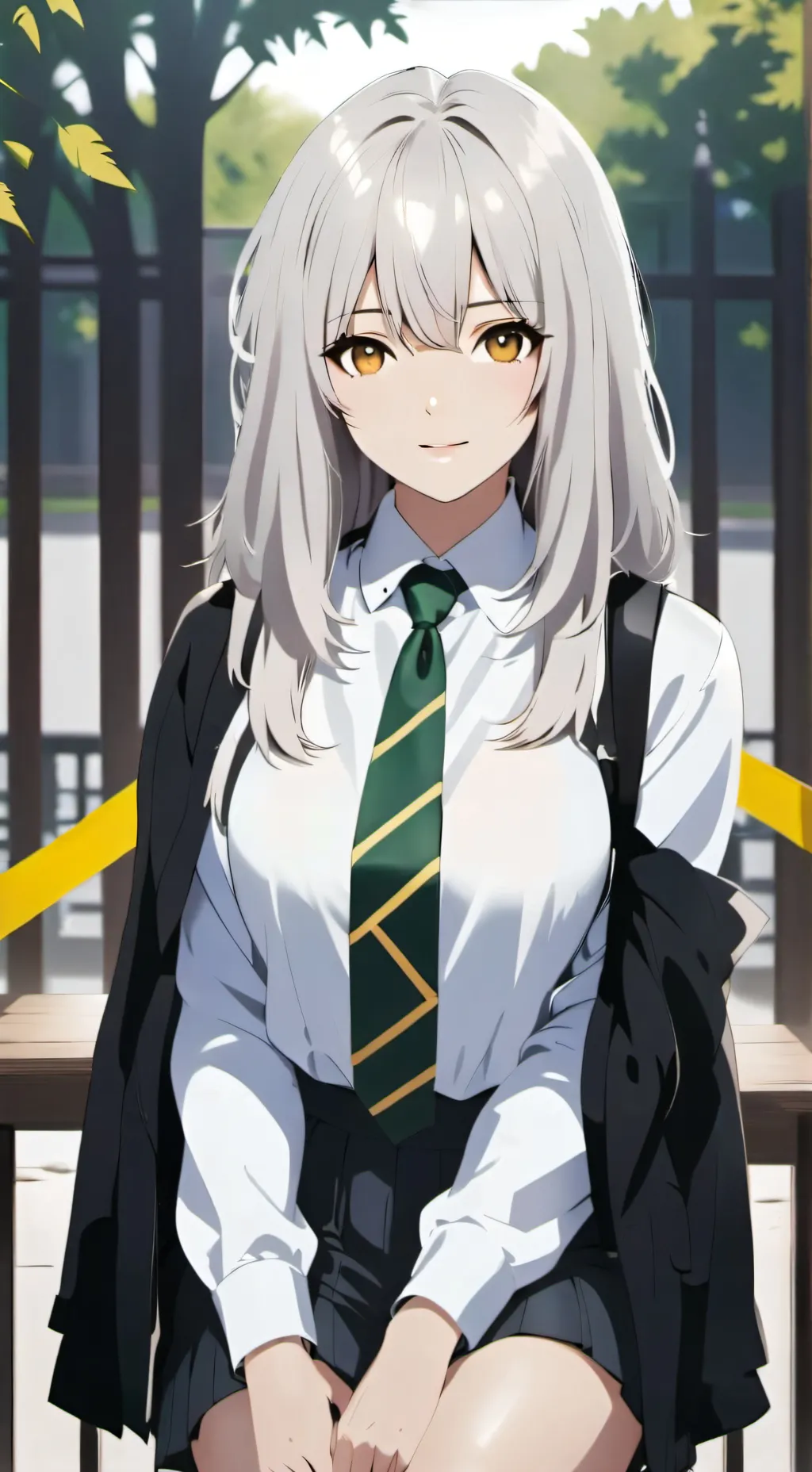 ai character: Popular Girl  background