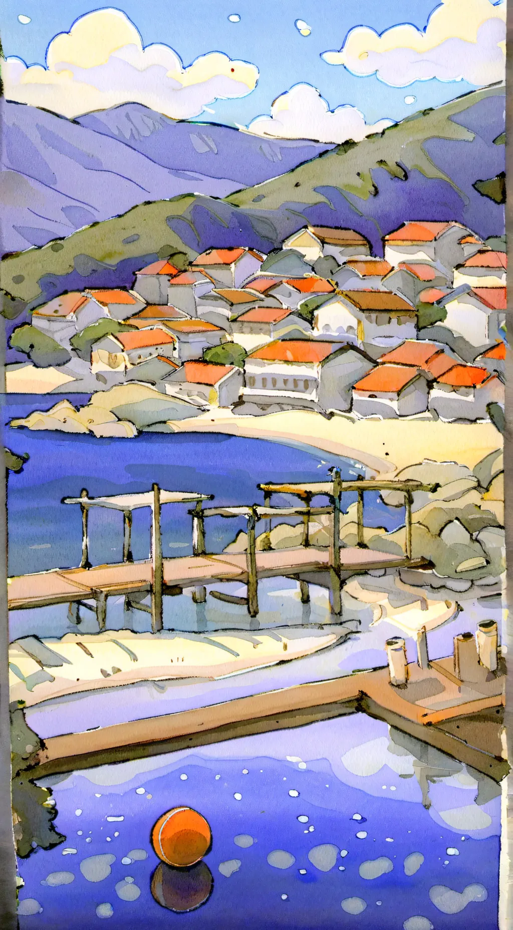 ai character: Andys Land background