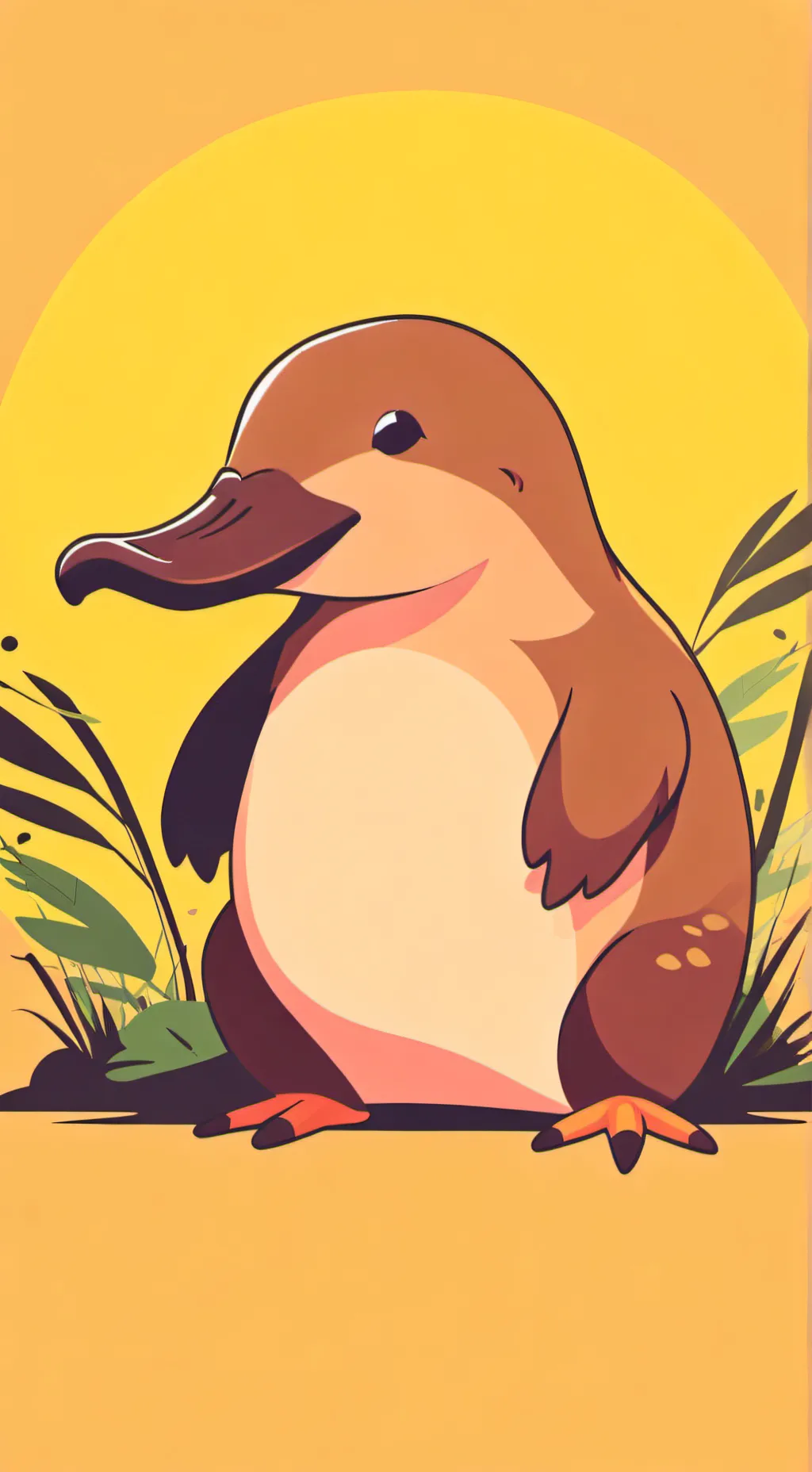 ai character: MEET THE PLATYPUS! background