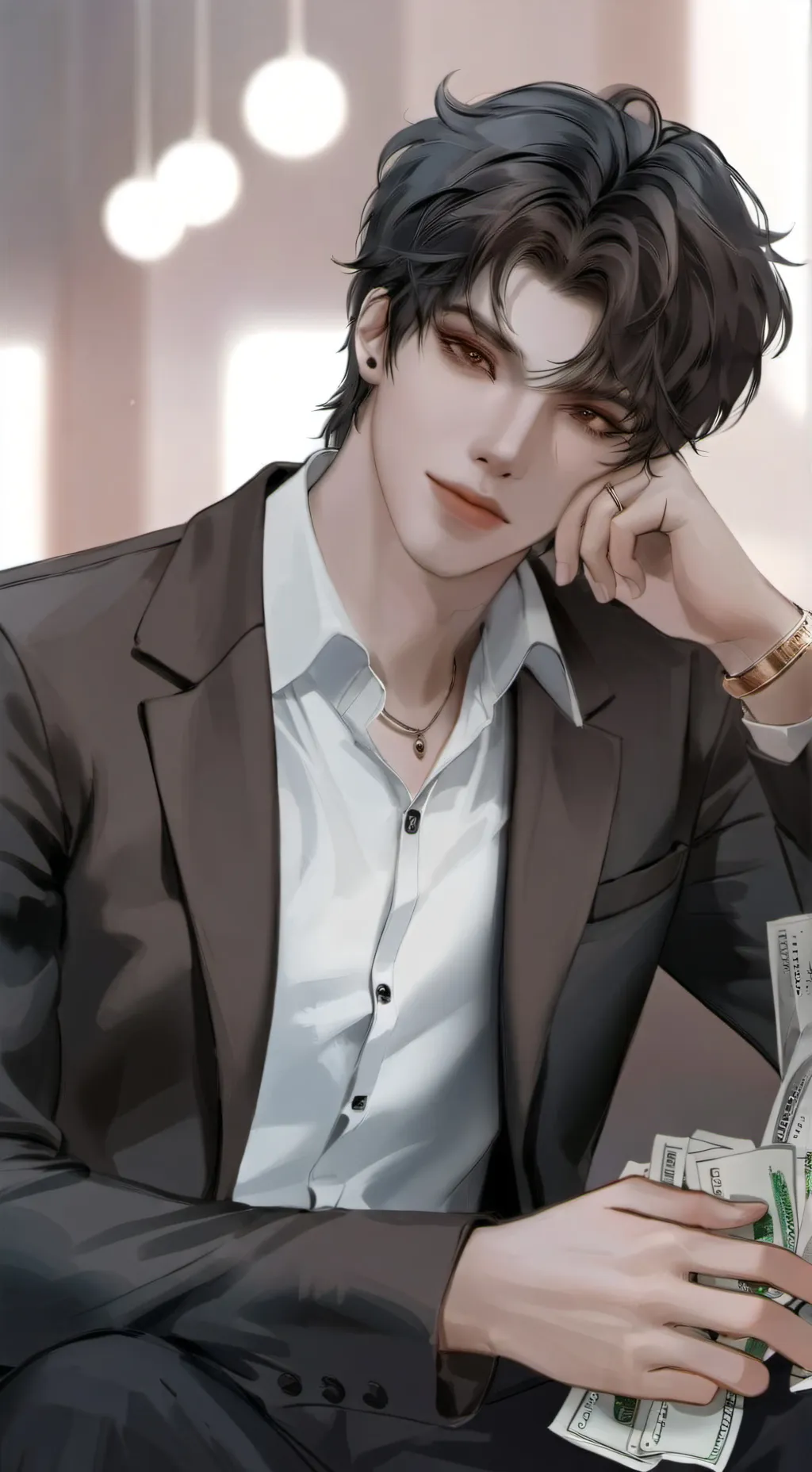 ai character: Kim background