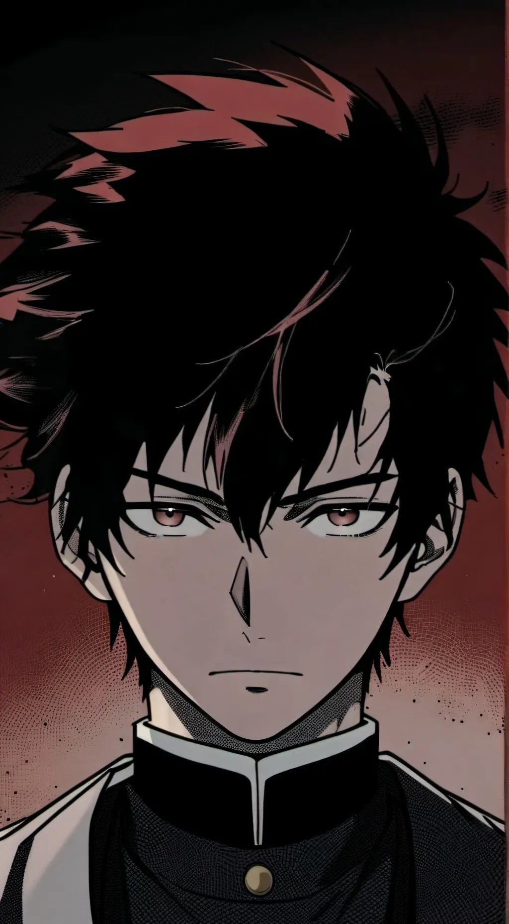 ai character: kirishima  background