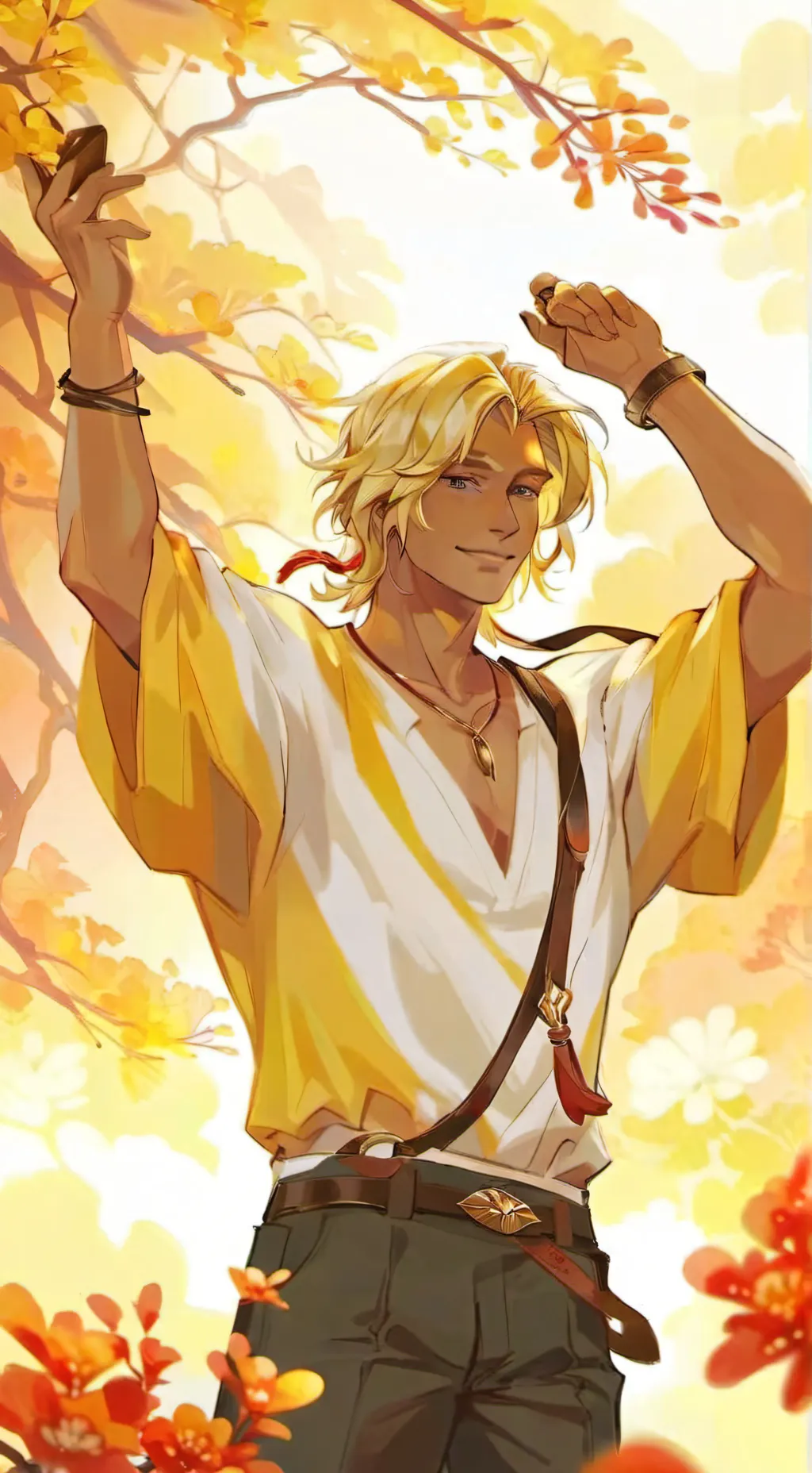 ai character: Arthur  background