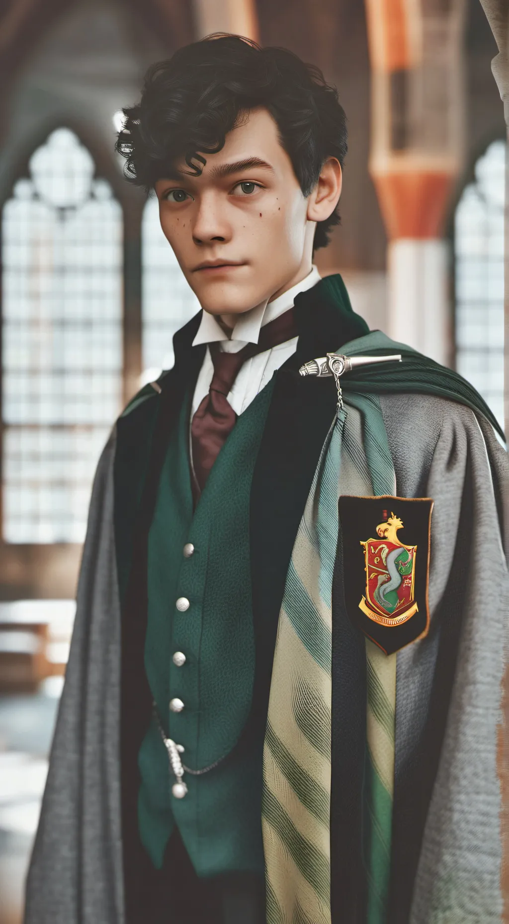 ai character: mattheo riddle👀🫶 background