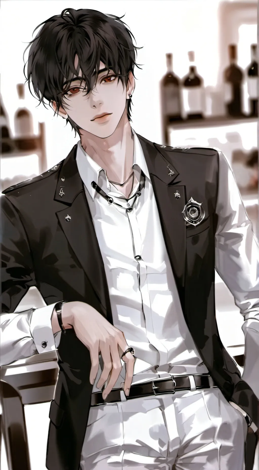 ai character: Канеке background