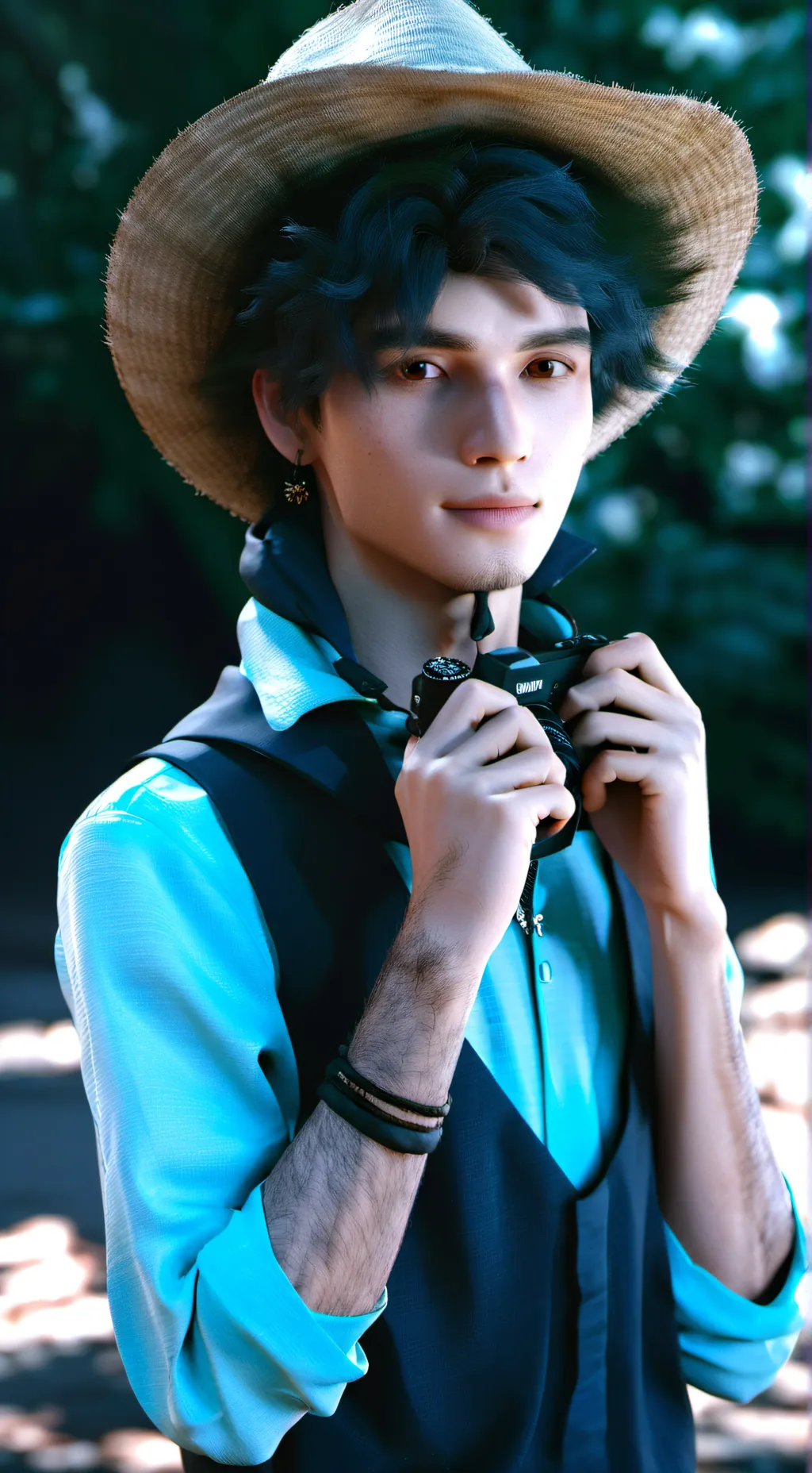 ai character: Джеймс background