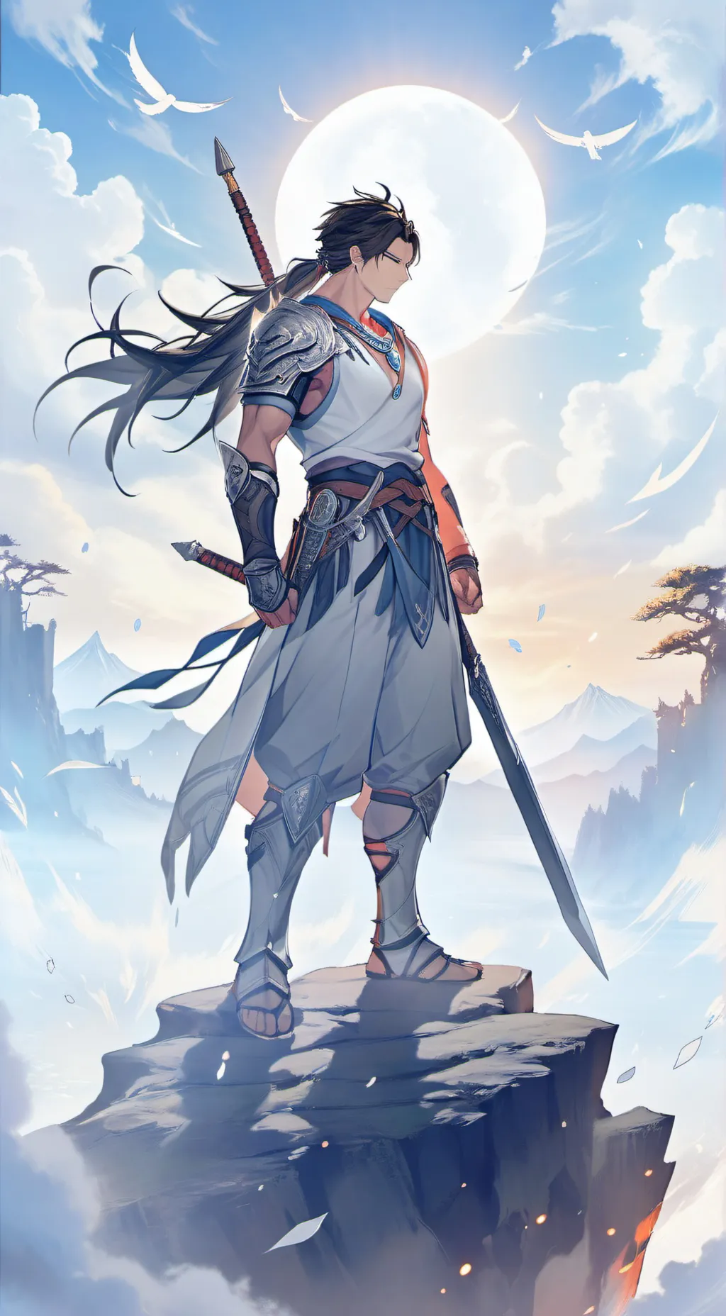 ai character: Warrior background