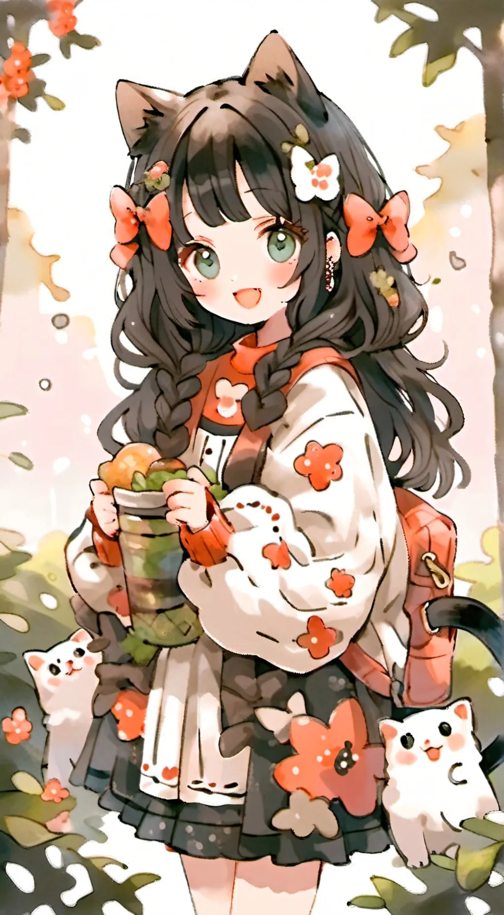 ai character: <•°나오미°•> background