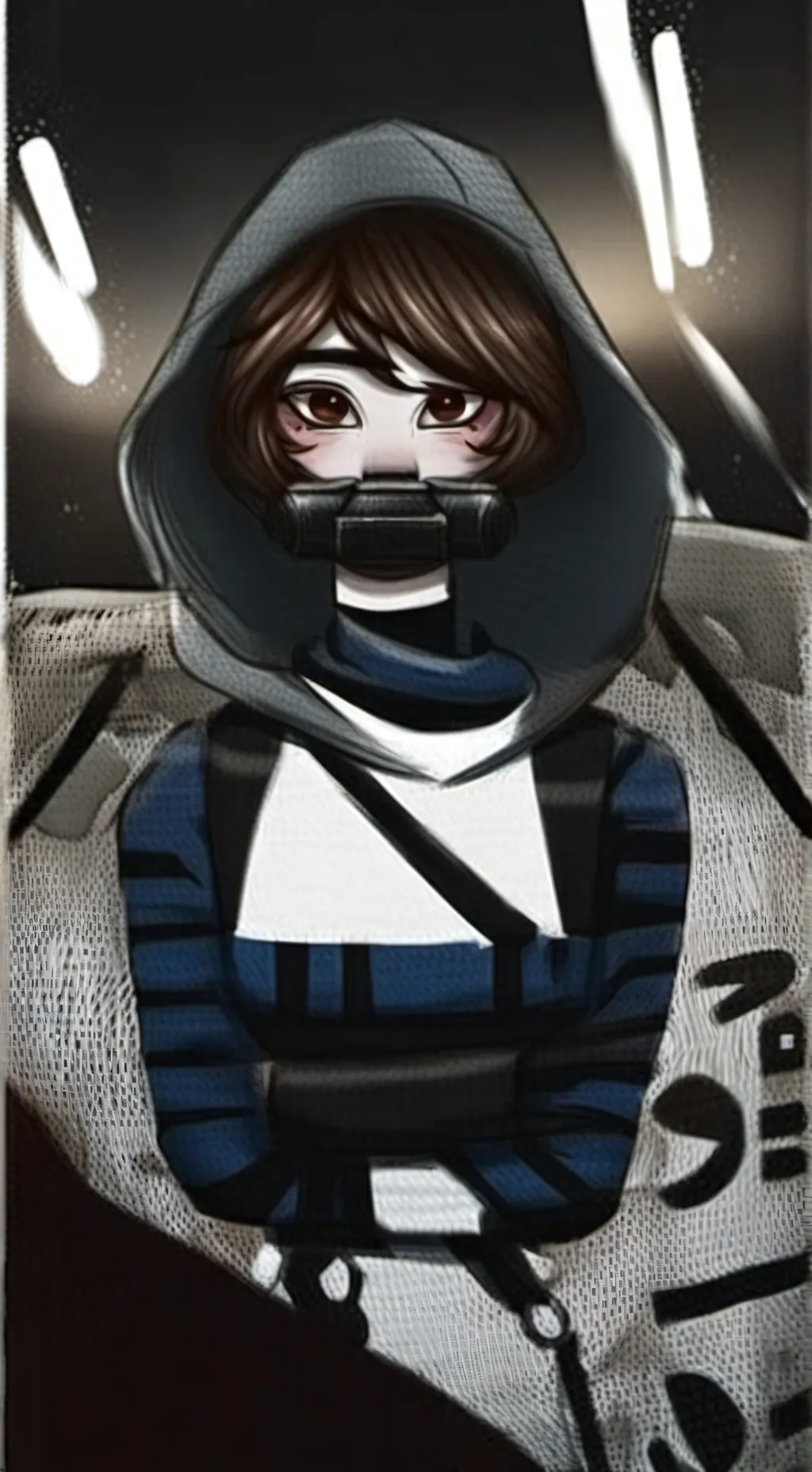 ai character: Ticci Toby background