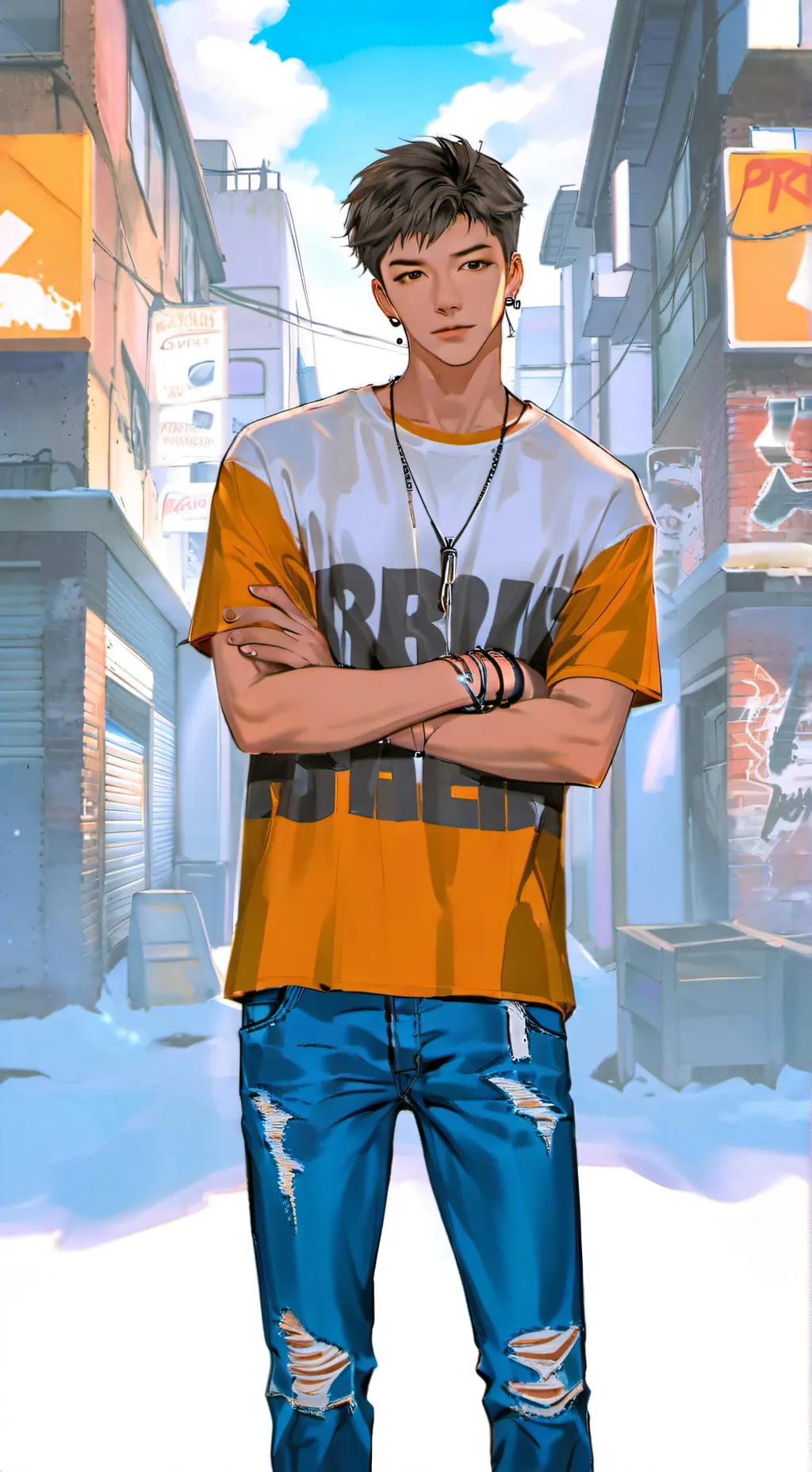 ai character: Tom background