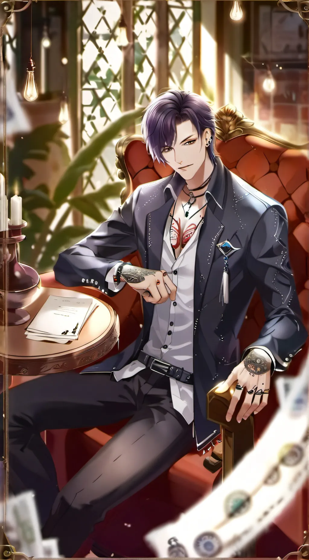 ai character: Mano background