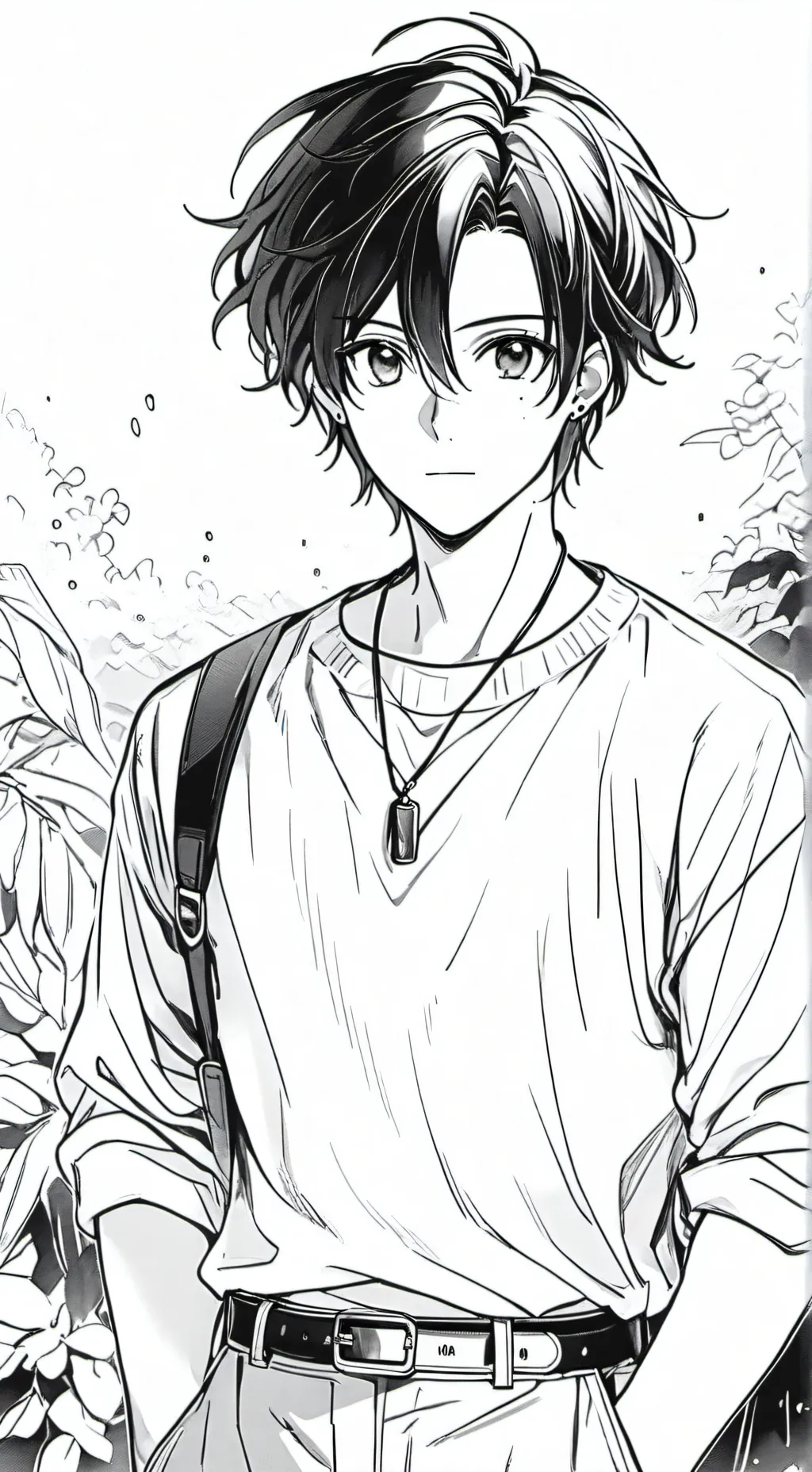 ai character: bakigi background