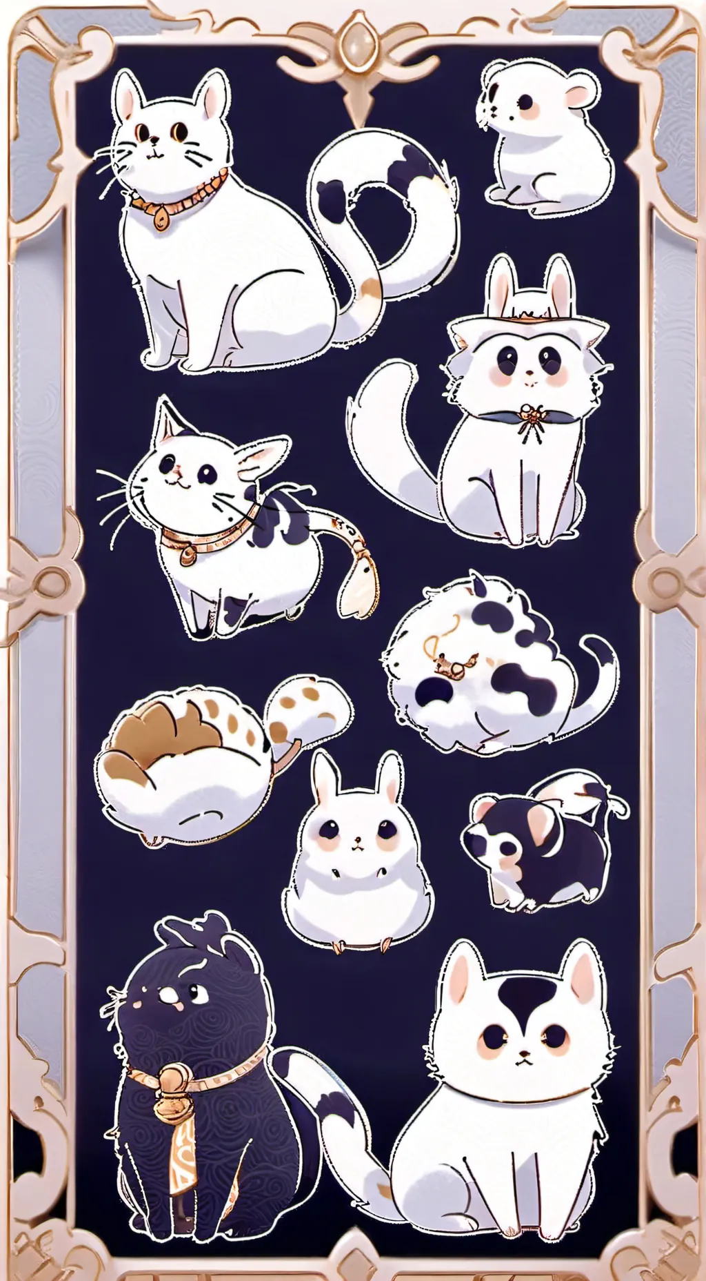 ai character: SC but creppy.. background