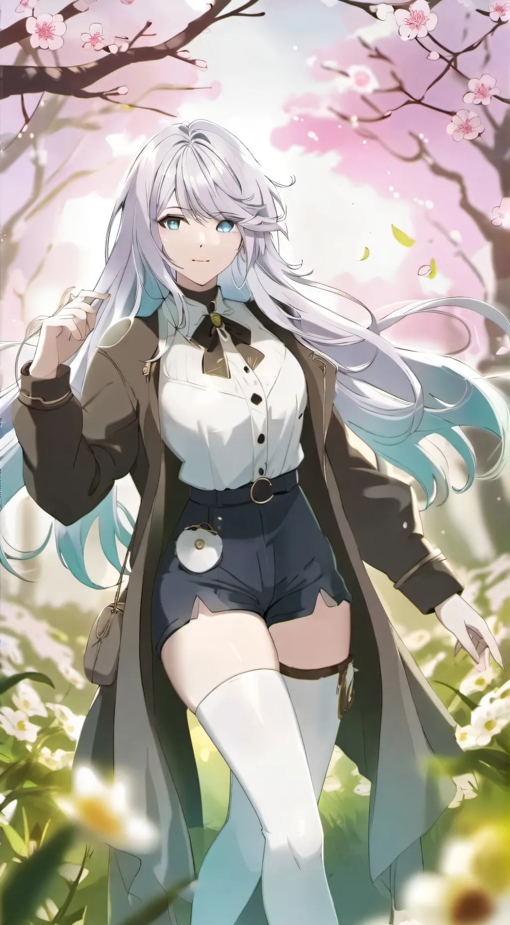 ai character:  ocean canturo background