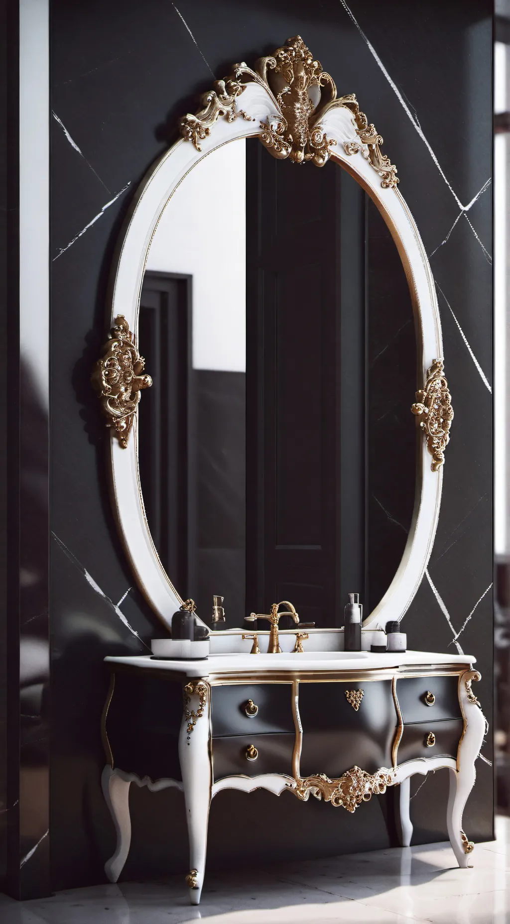 ai character: glisten background