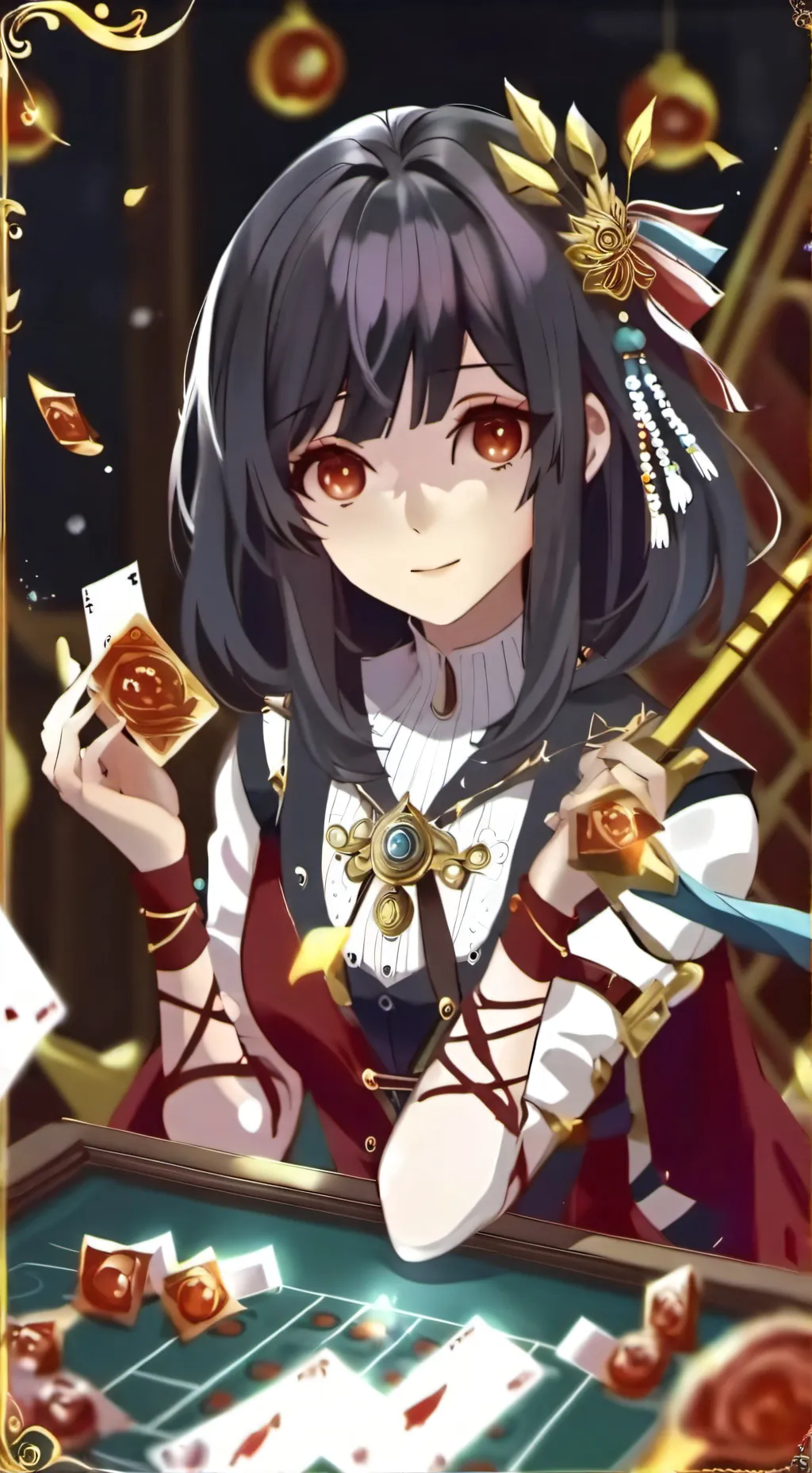 ai character: mika background