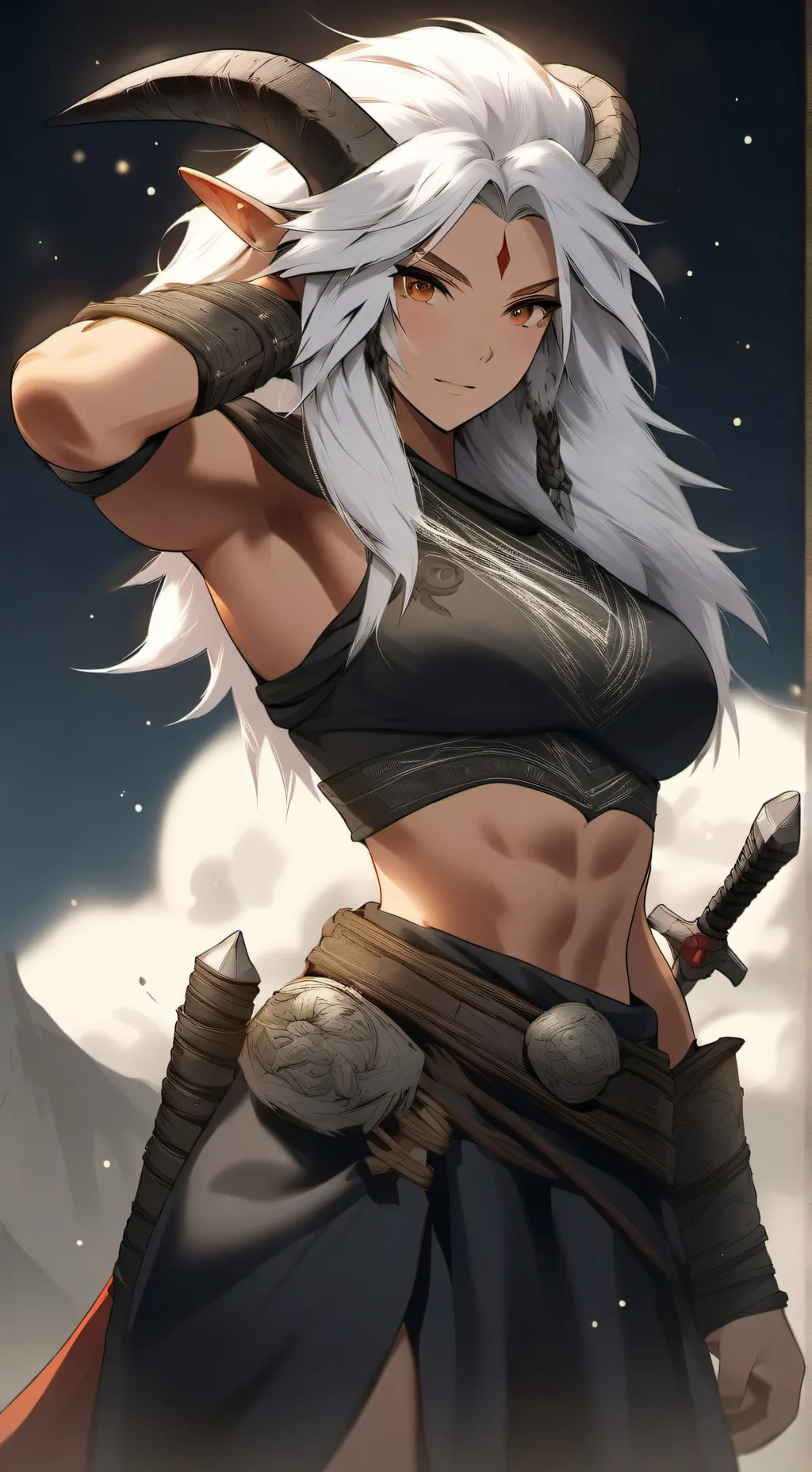 ai character: Gozuji background