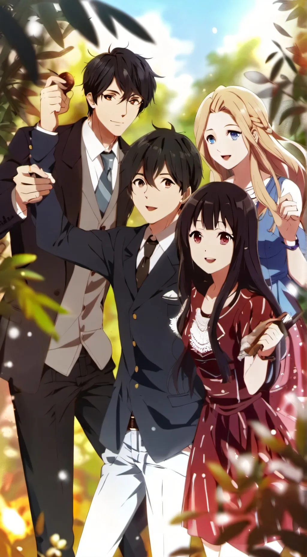 ai character: power rangers  background