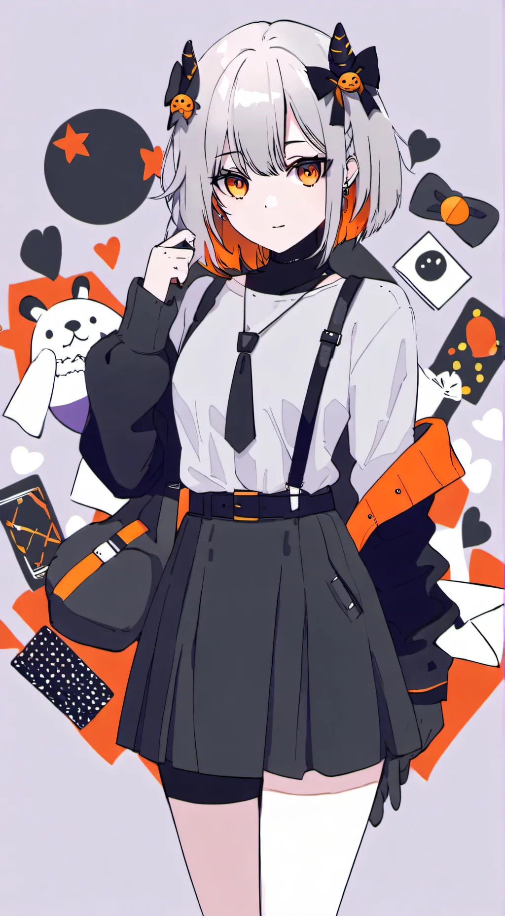 ai character: стримерша background