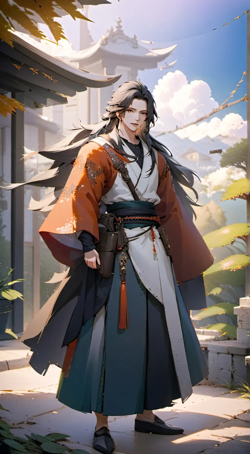 ai character: zen ... background