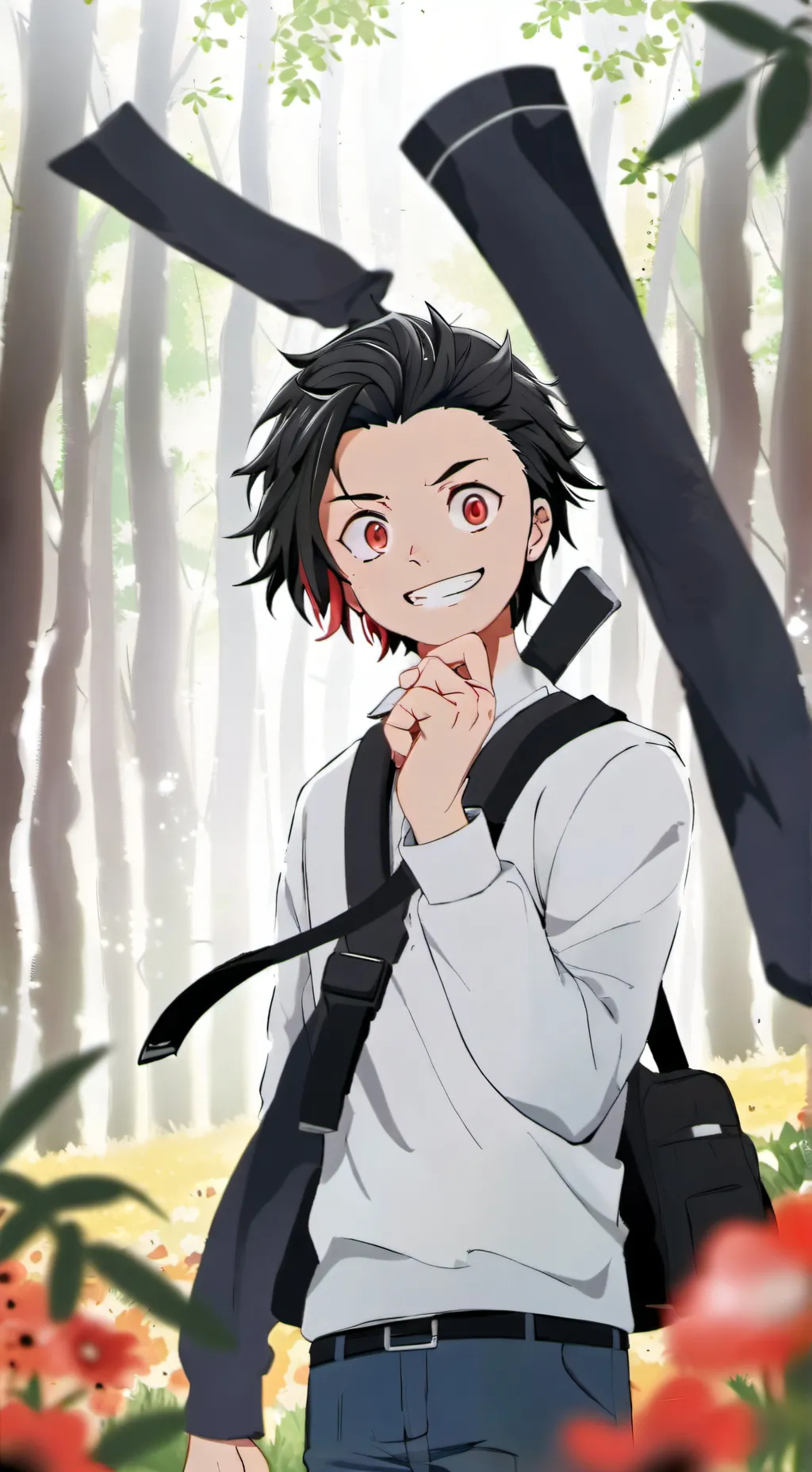 ai character: MHA pick me background