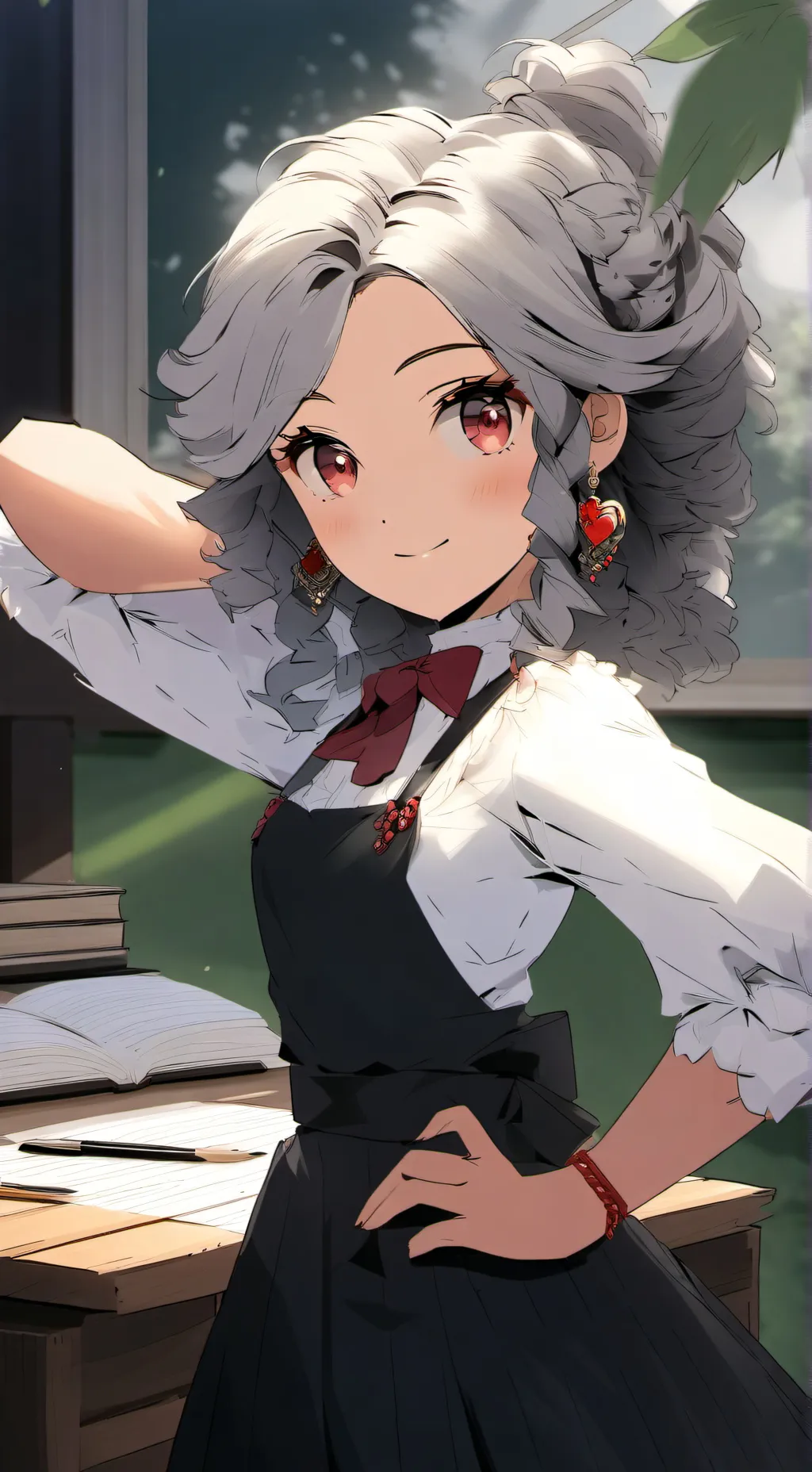 ai character: alegra background