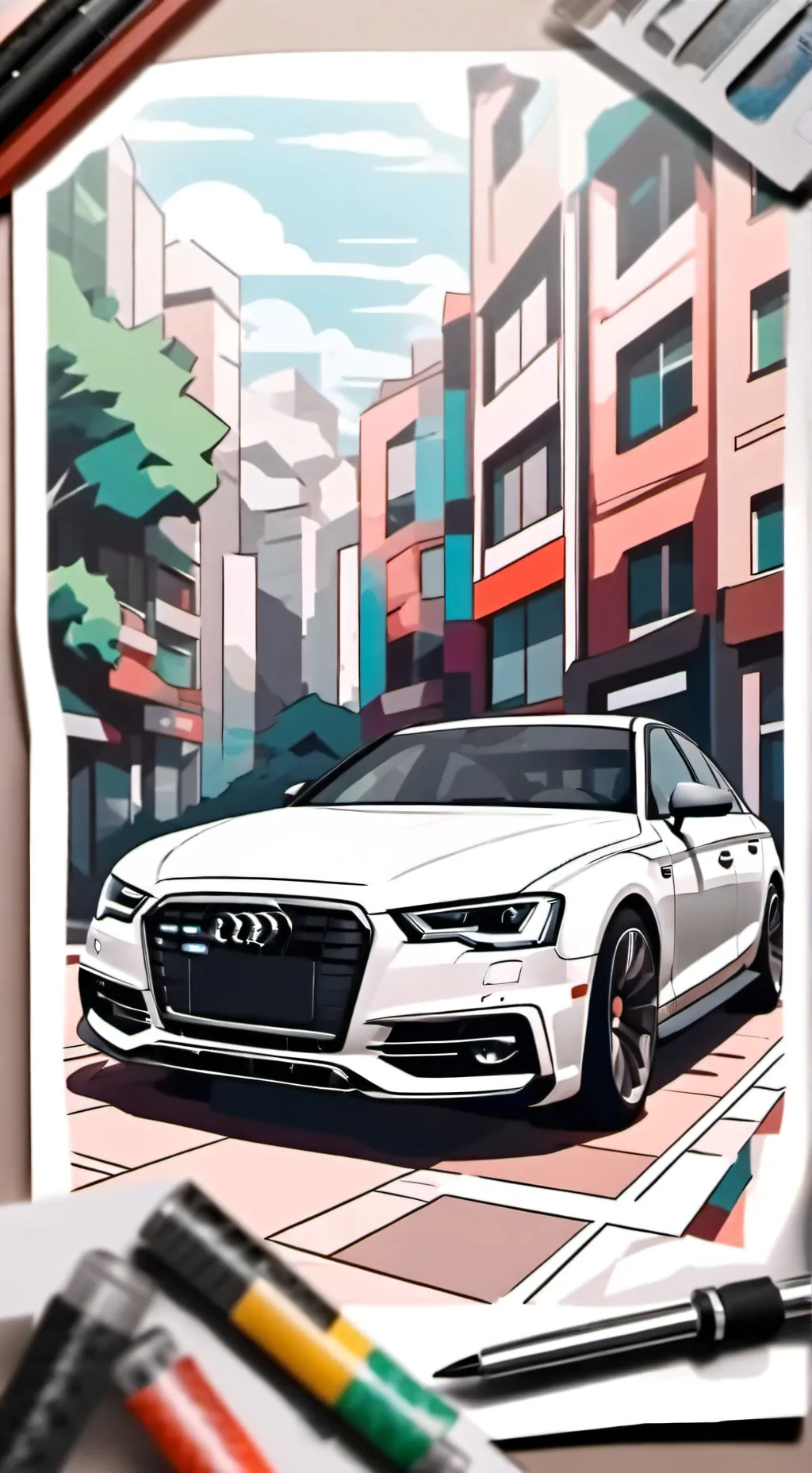 ai character: Sprunki(again) background