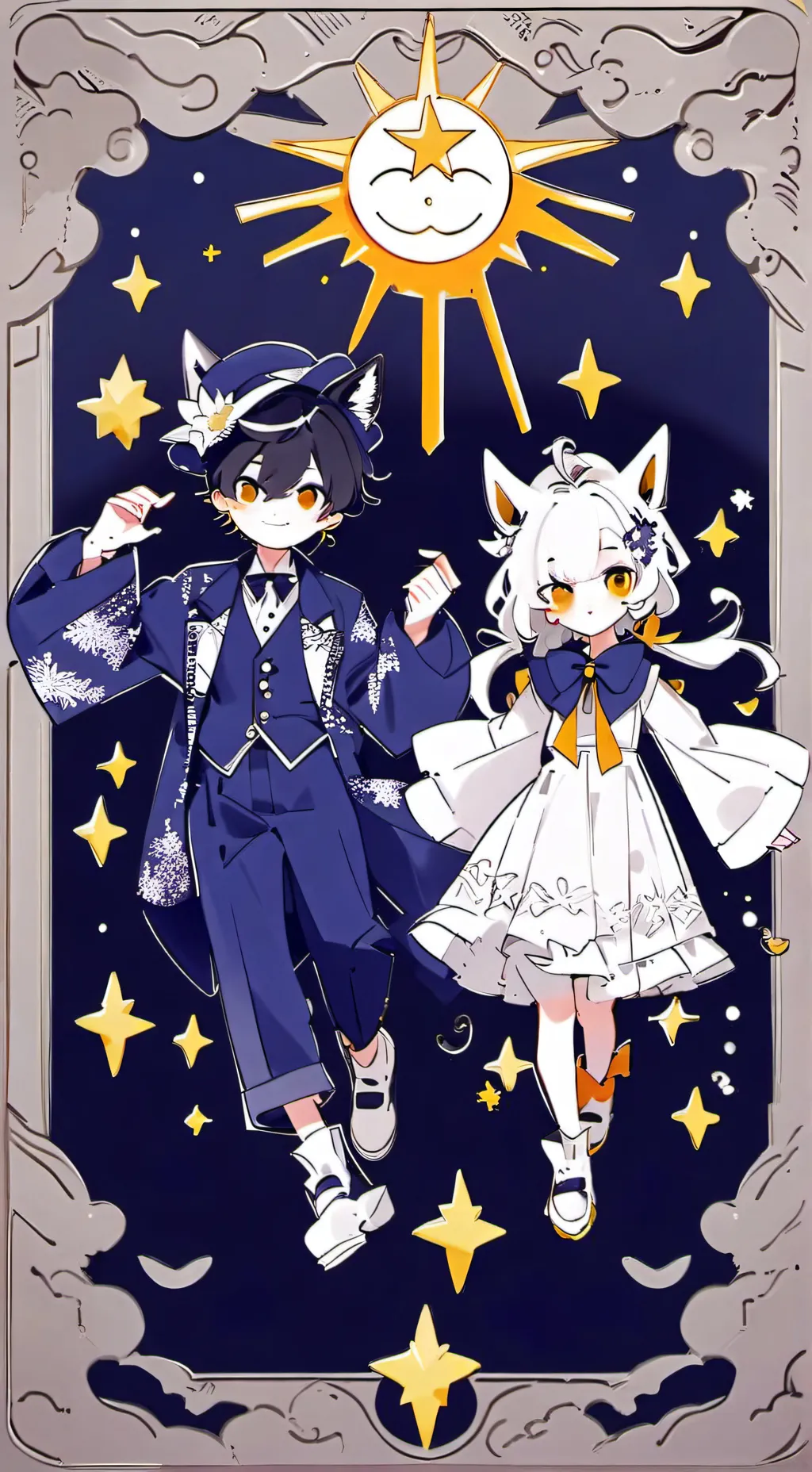 Talkie AI - Chat with Sun And Moon Show