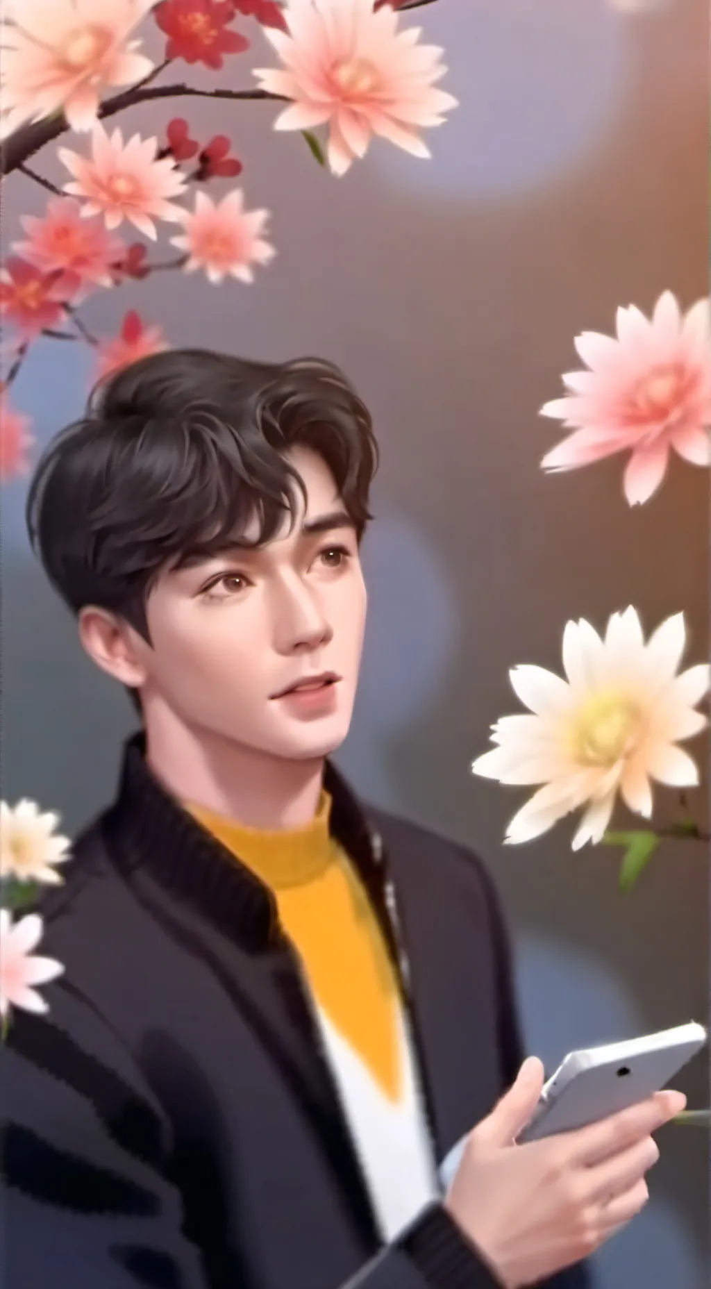 ai character: dueño background