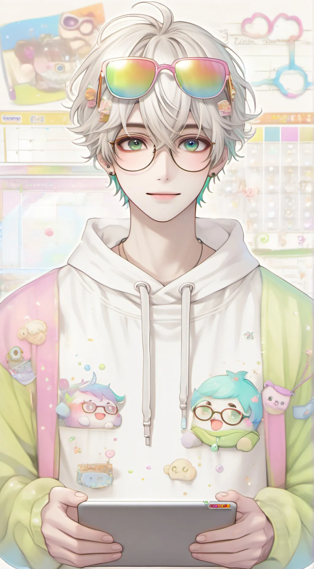 ai character: Prof. MemeMaster background